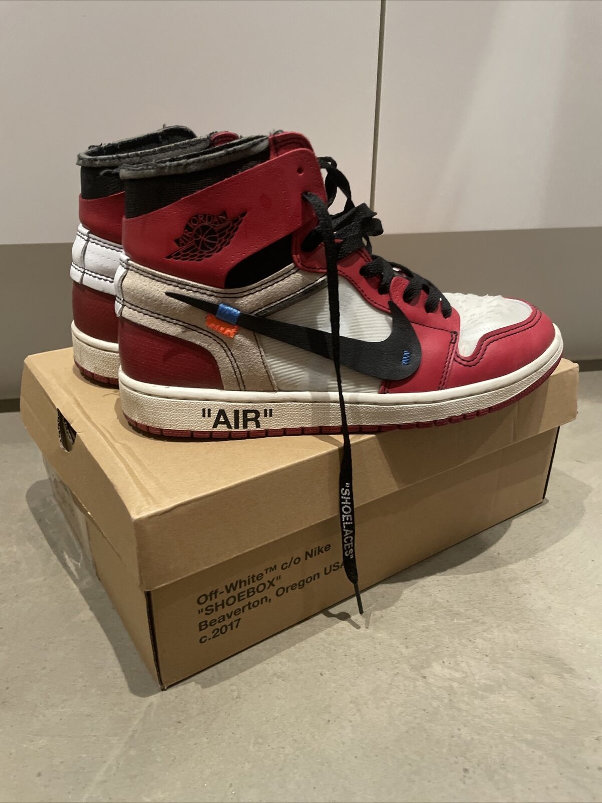 jordan 1 retro high og x off-white chicago