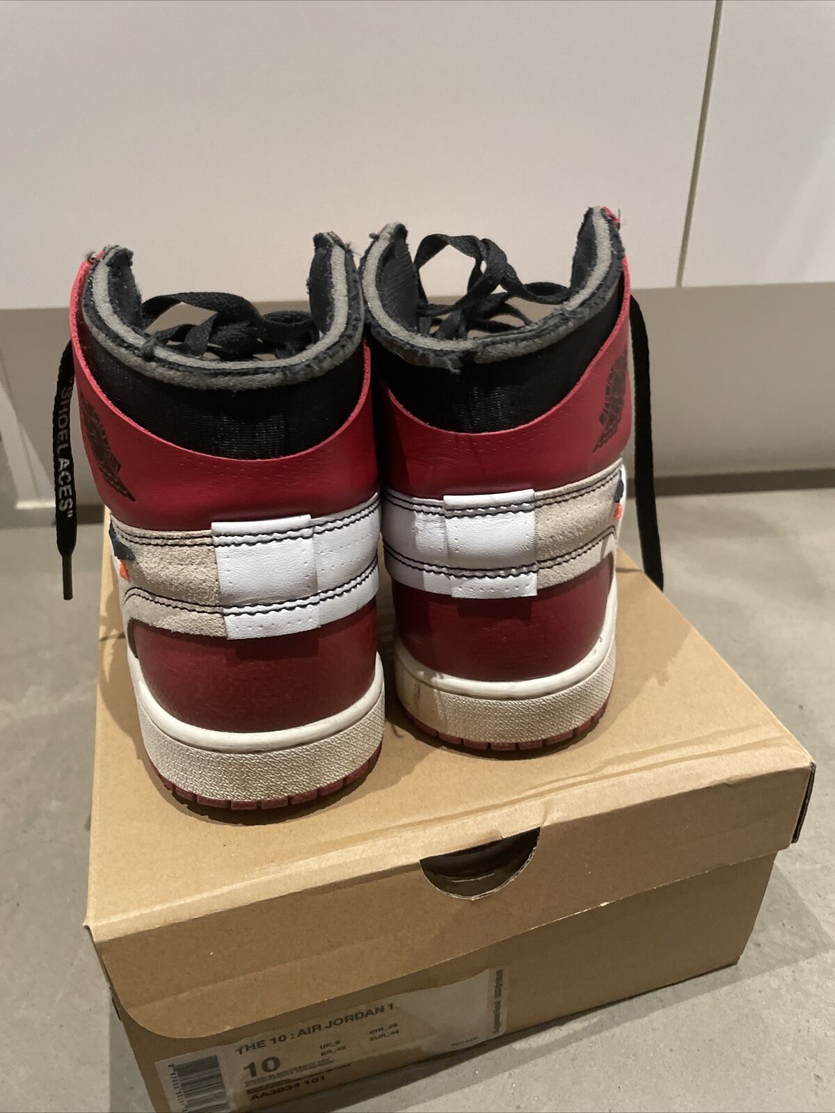 jordan 1 retro high og x off-white chicago