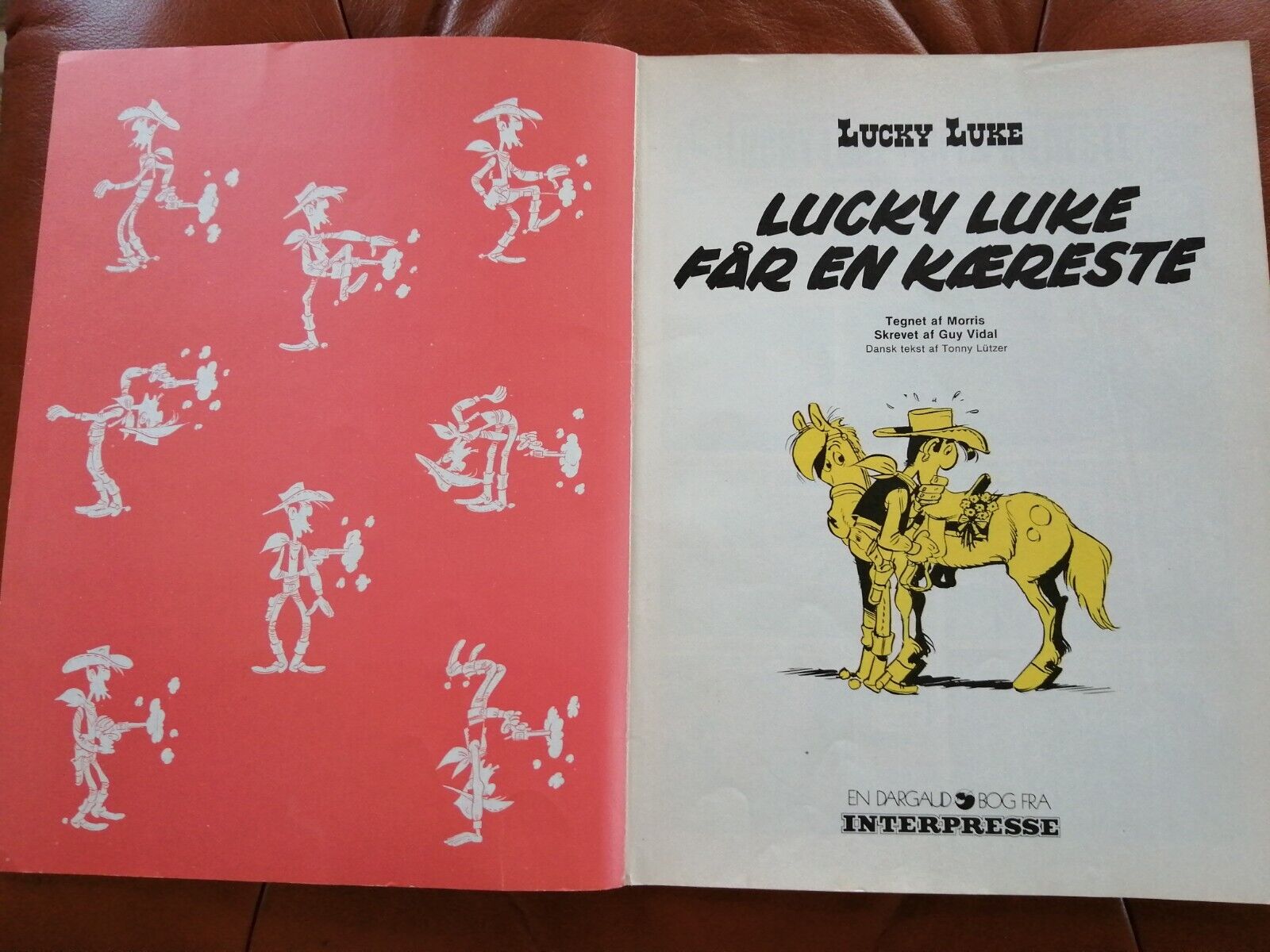 DenmarkComic bookLucky Luke no 51Interpresse 19861ed