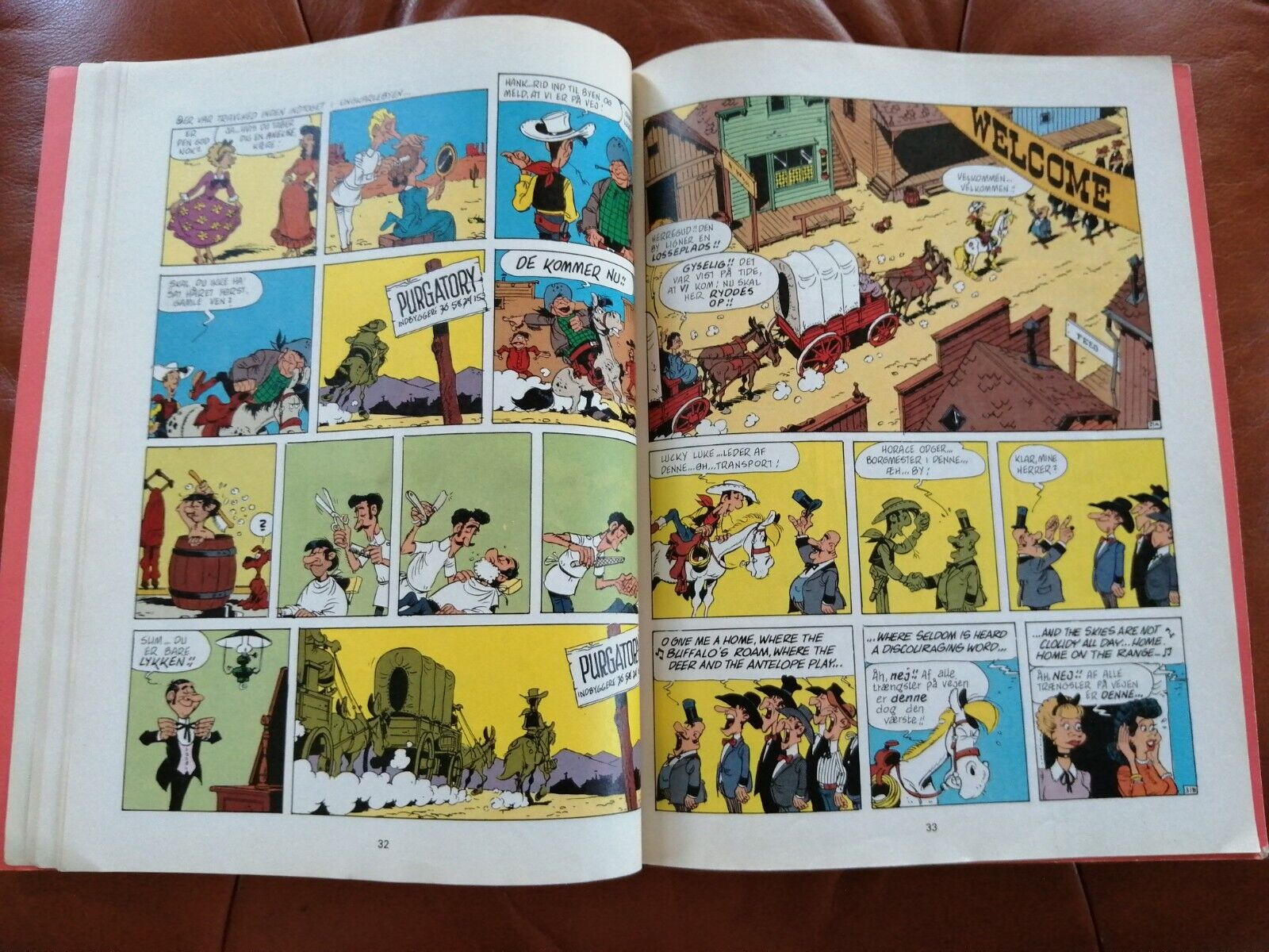 DenmarkComic bookLucky Luke no 51Interpresse 19861ed