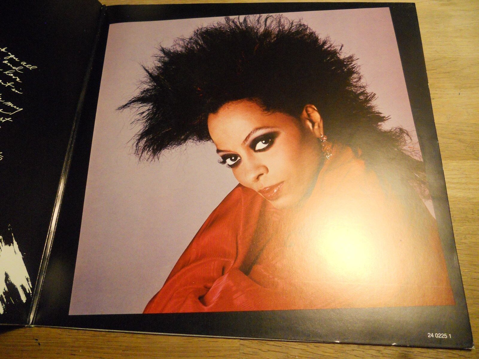 DIANA ROSS "SWEPT AWAY" 1984 DMM VINYL LP GATEFOLDED COVER SEXY PHOTOS RARE OOP*