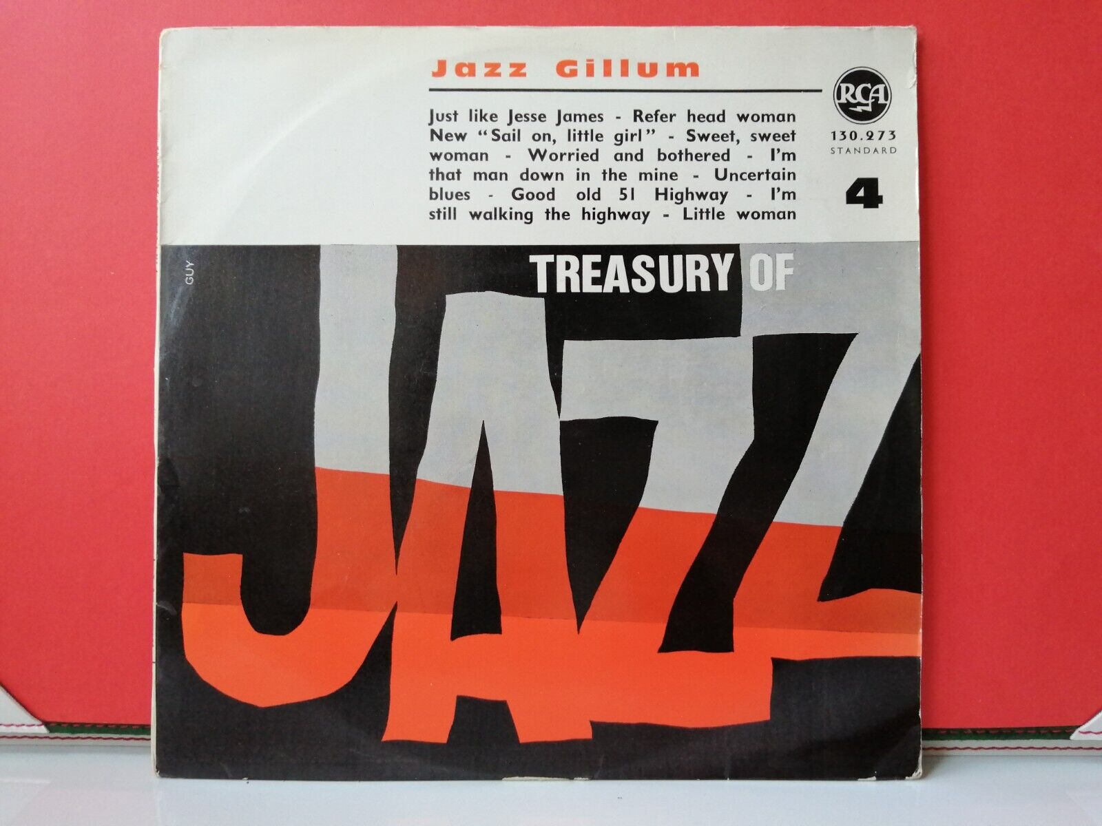 VinylJAZZ GILLUMTreasury of JazzRCA 130273