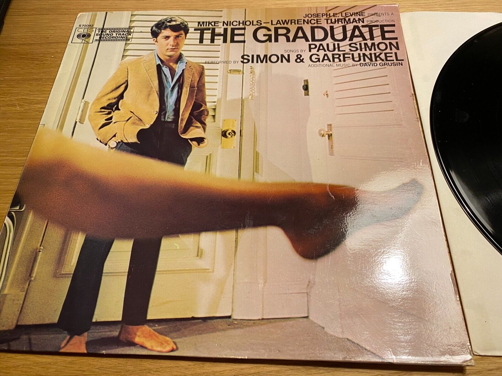 SIMON  GARFUNKEL "THE GRADUATE" 1968 CBS RECORDS 1 PRESSING LP HOLLAND 14 SONG