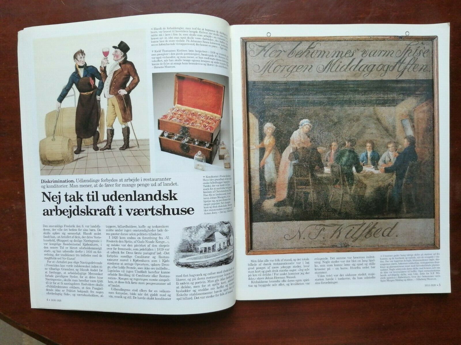 Fogtdals Illustreret Tidende:Picand stories of Danish life 1810-1820No 5 2002