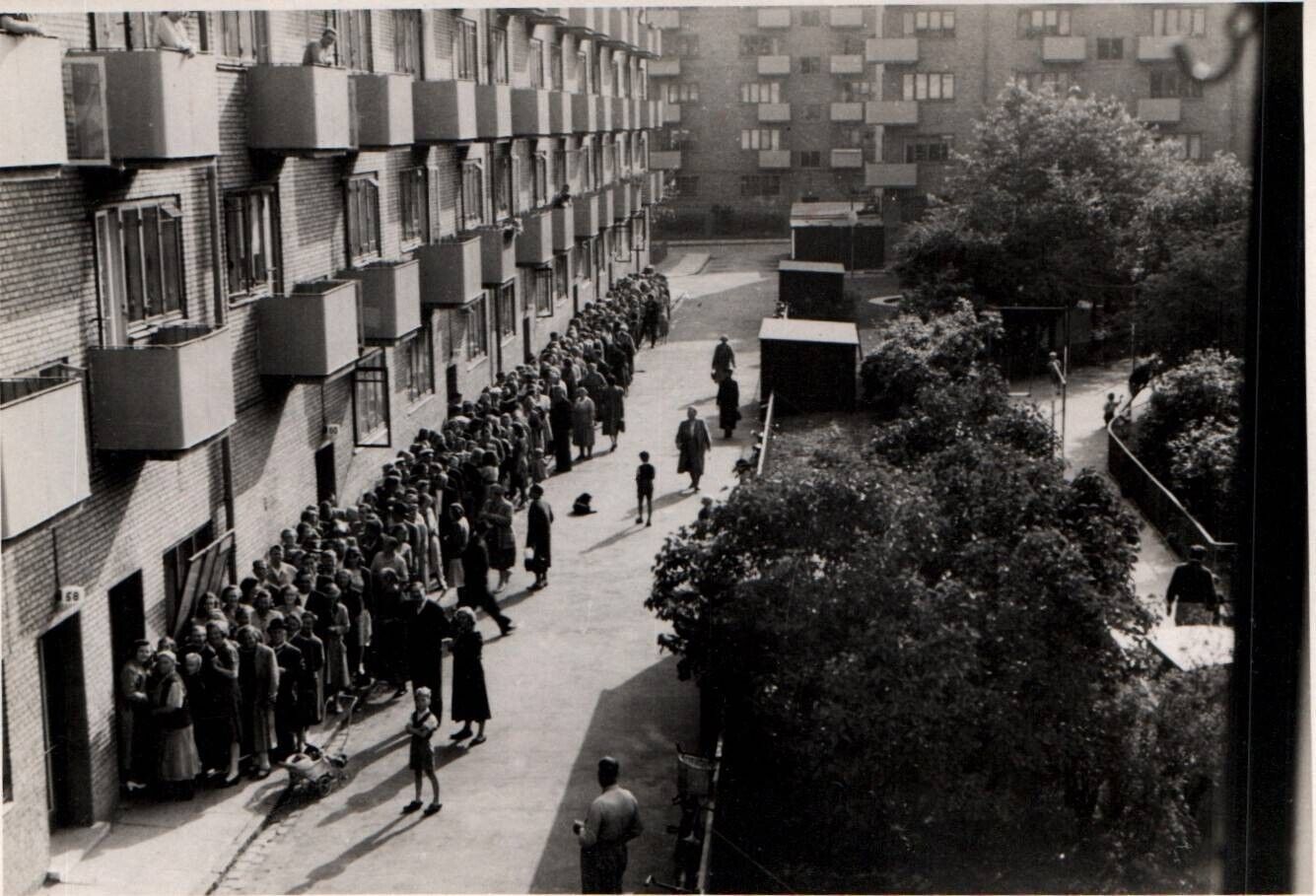 WWII Photo sabotage + Uprising Copenhagen Denmark Small Size 11x7cm World War 2