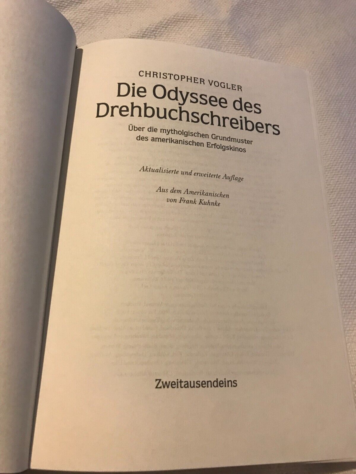 Christopher Vogler - Die Odyssee des Drehbuchschreibers - gebunden