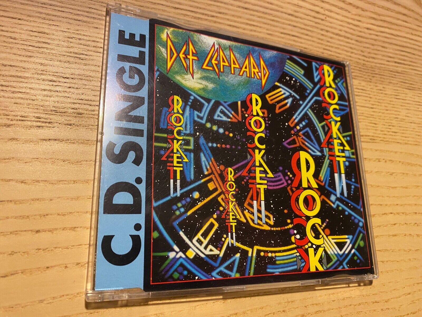 DEF LEPPARD "ROCKET" 1988 PHONOGRAM RECORDS 3 TRACK CD SINGLE 1 PRESSING UK**