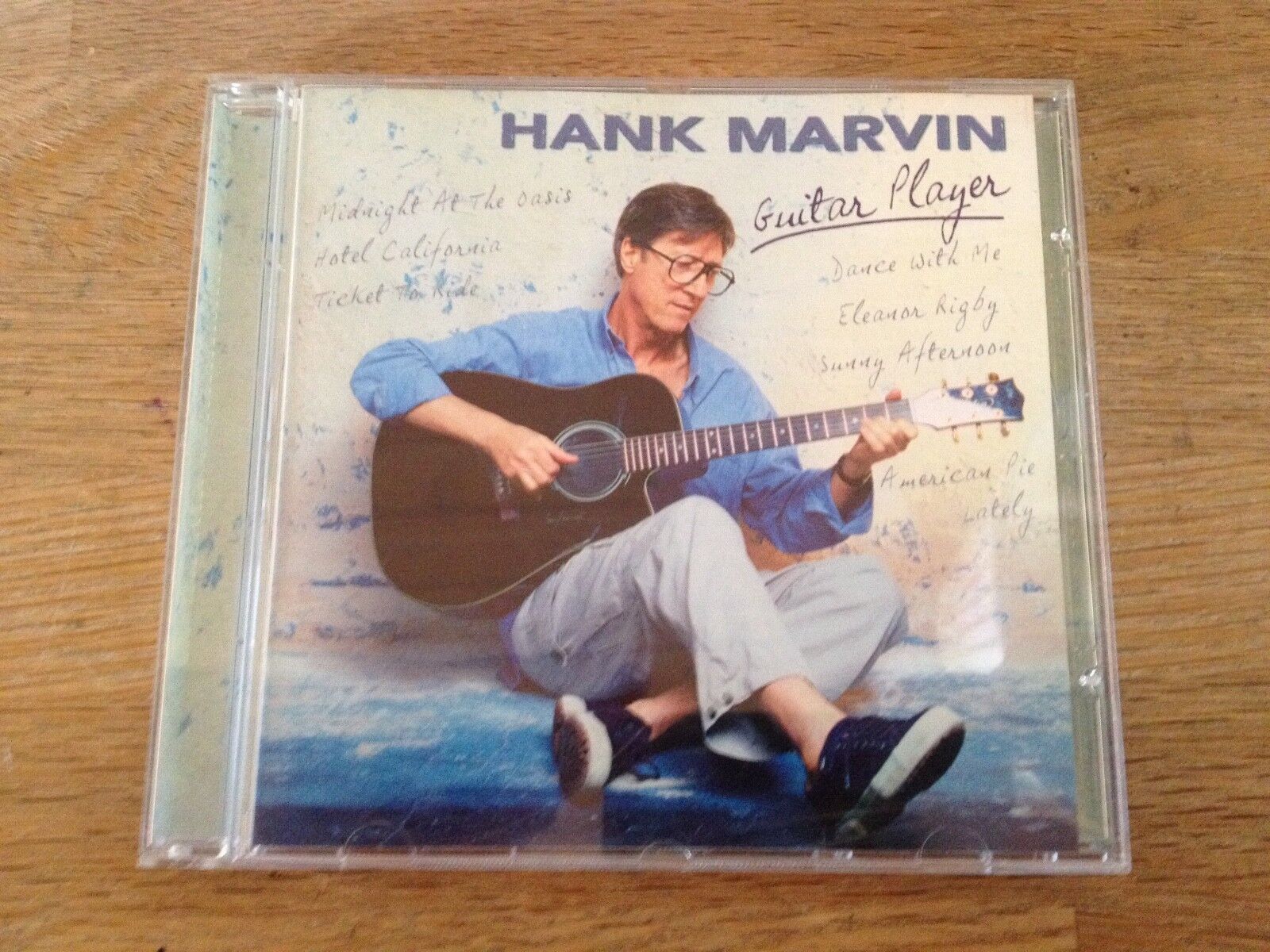 HANK MARVIN "GUITAR PLAYER" 2002 CMC RECORD ONLY RELEASED IN DENMARK 15 SONGS CD