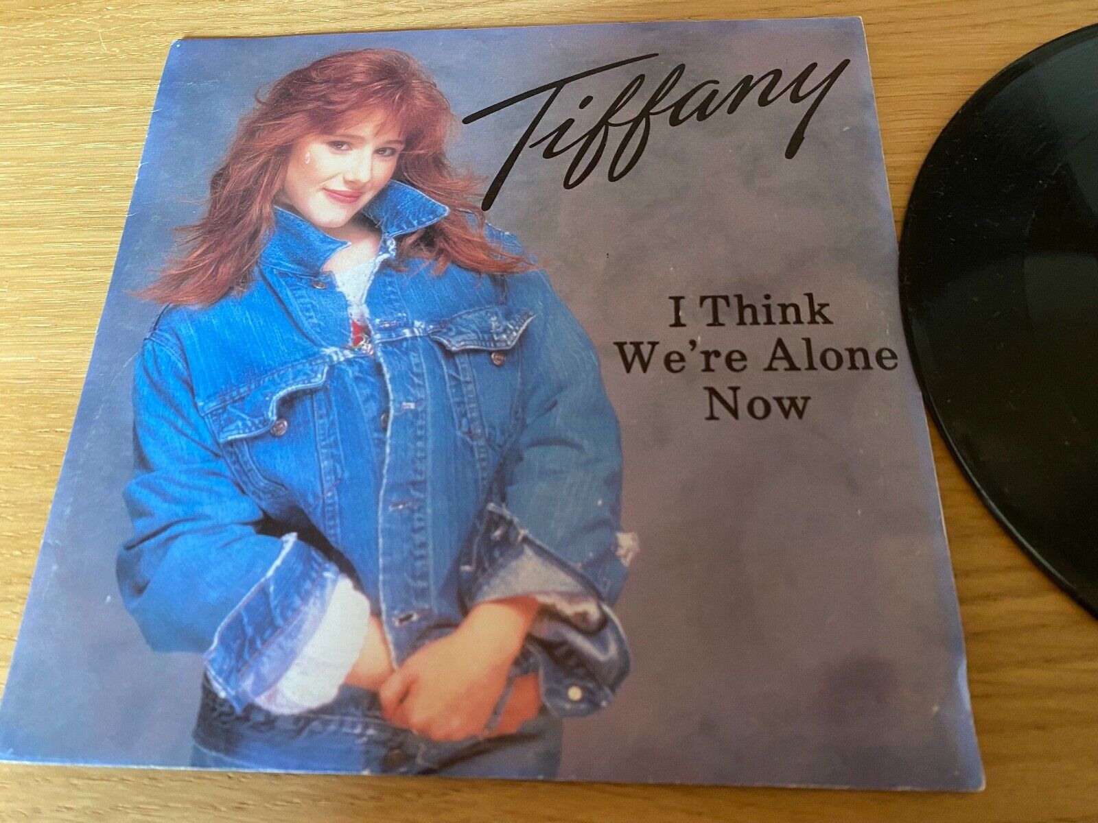 TIFFANY "I THINK WE´RE ALONE NOW" 1987 MCA RECORDS SACEM FRENCH 7" VINYL SINGLE