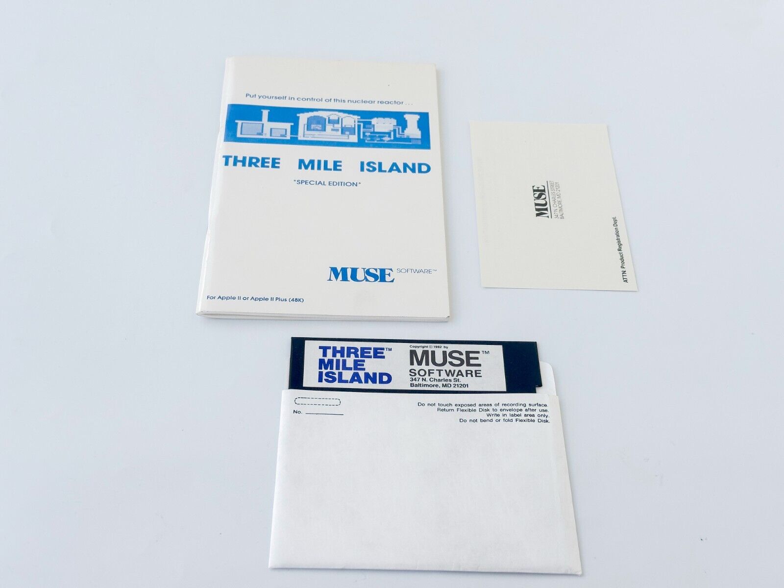 Three Mile Island: Special Edition - MUSE Software - 1982 / Apple II