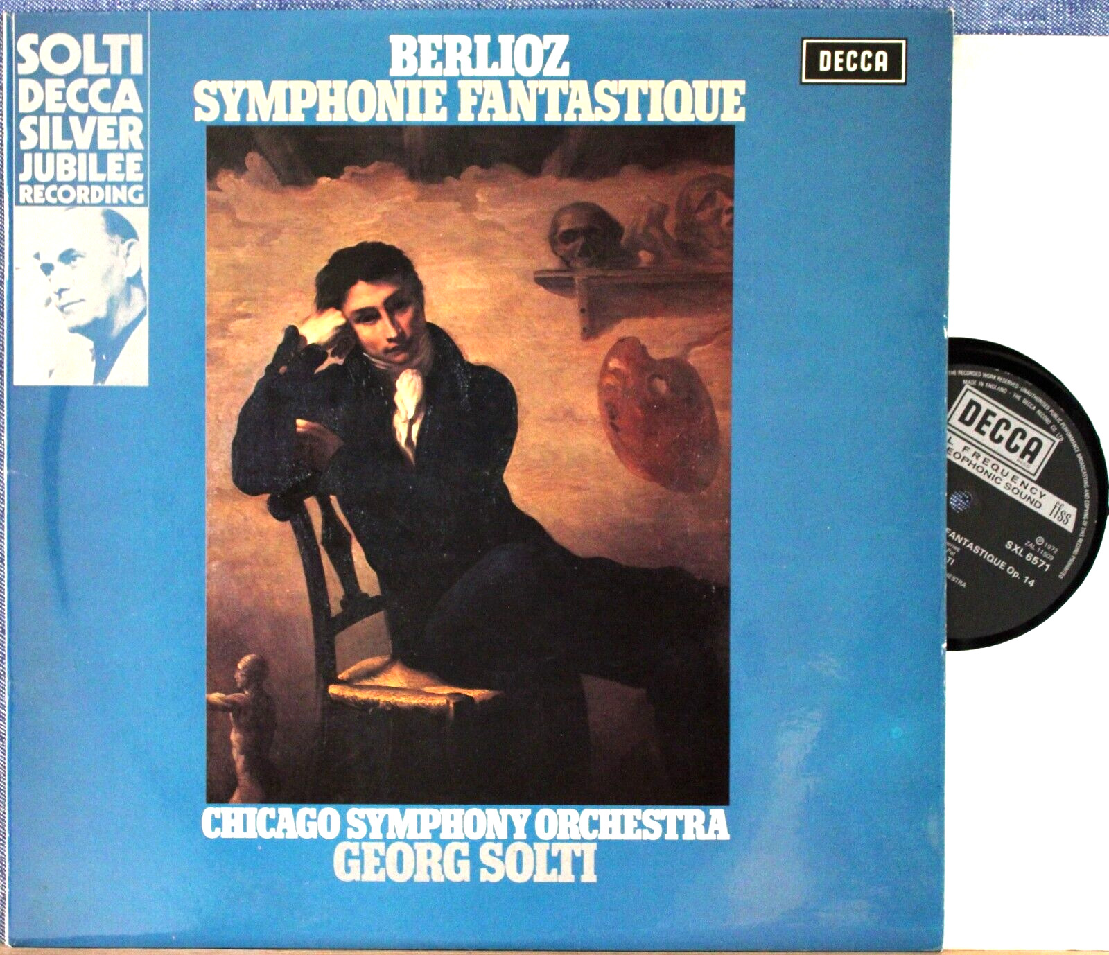 Solti Berlioz (Symphonie Fantastique) Decca SXL 6571 NM