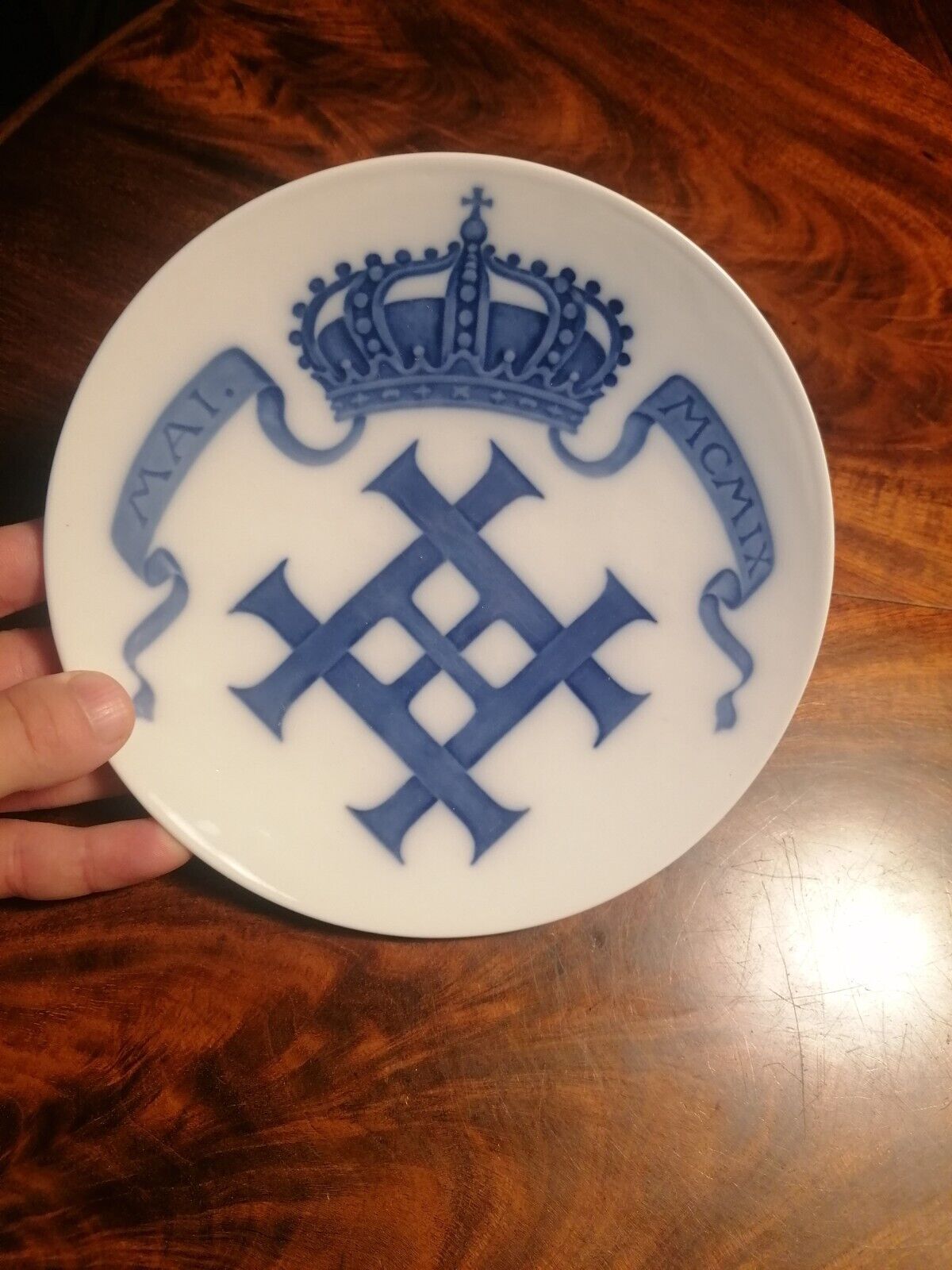 Royal Copenhagen 3 memorial plates