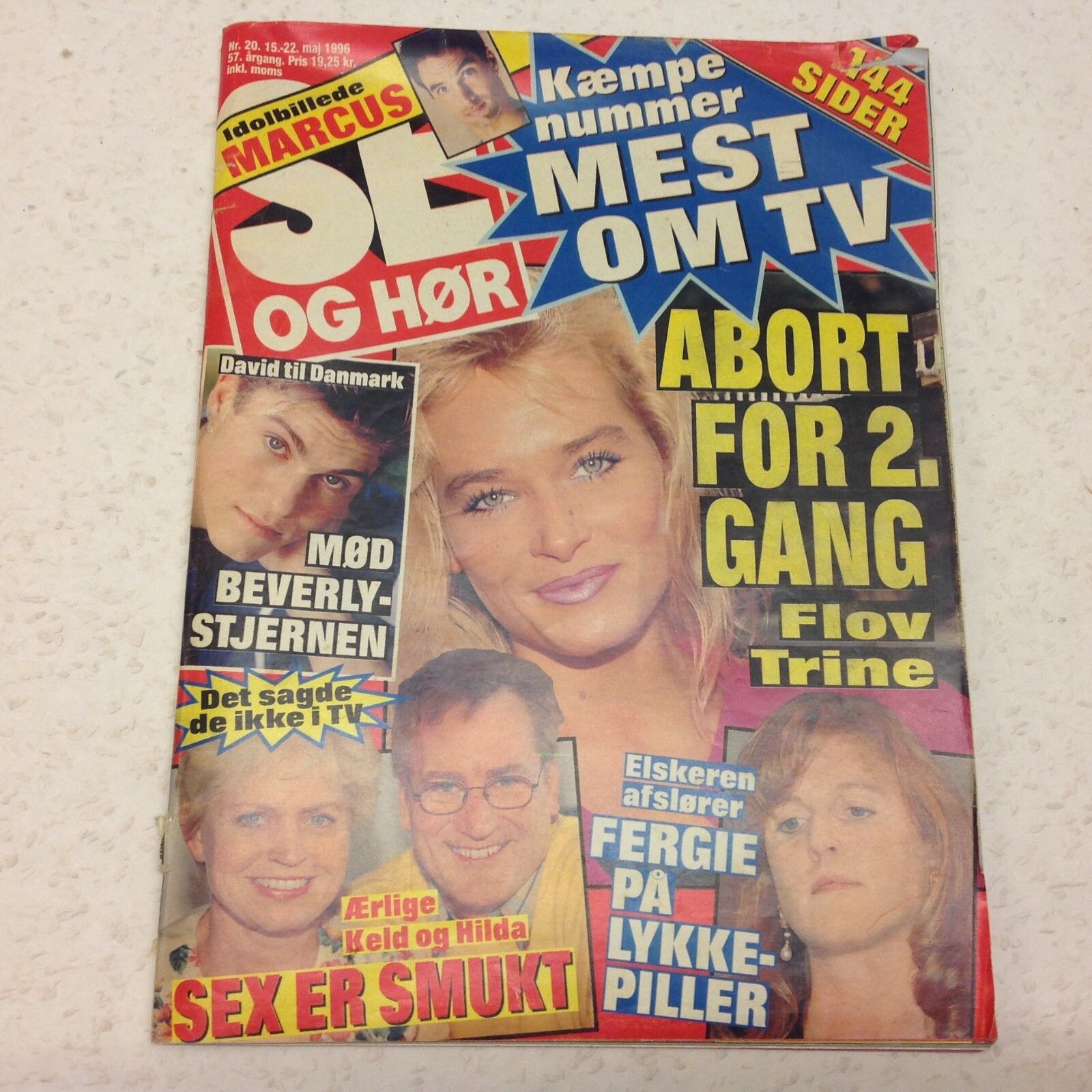 Brian Austin Green David Beverly Hills 90210 Danish Magazine 1996 "Se og Hoer"