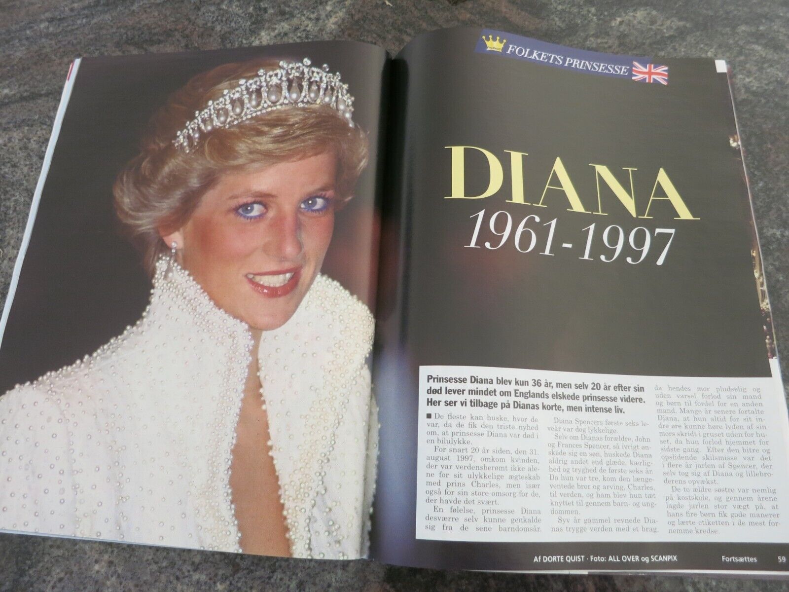 Danish Magazine PRINCE NIKOLAI PRINCESS DIANA MARY MARIE 2017 ROYAL #42