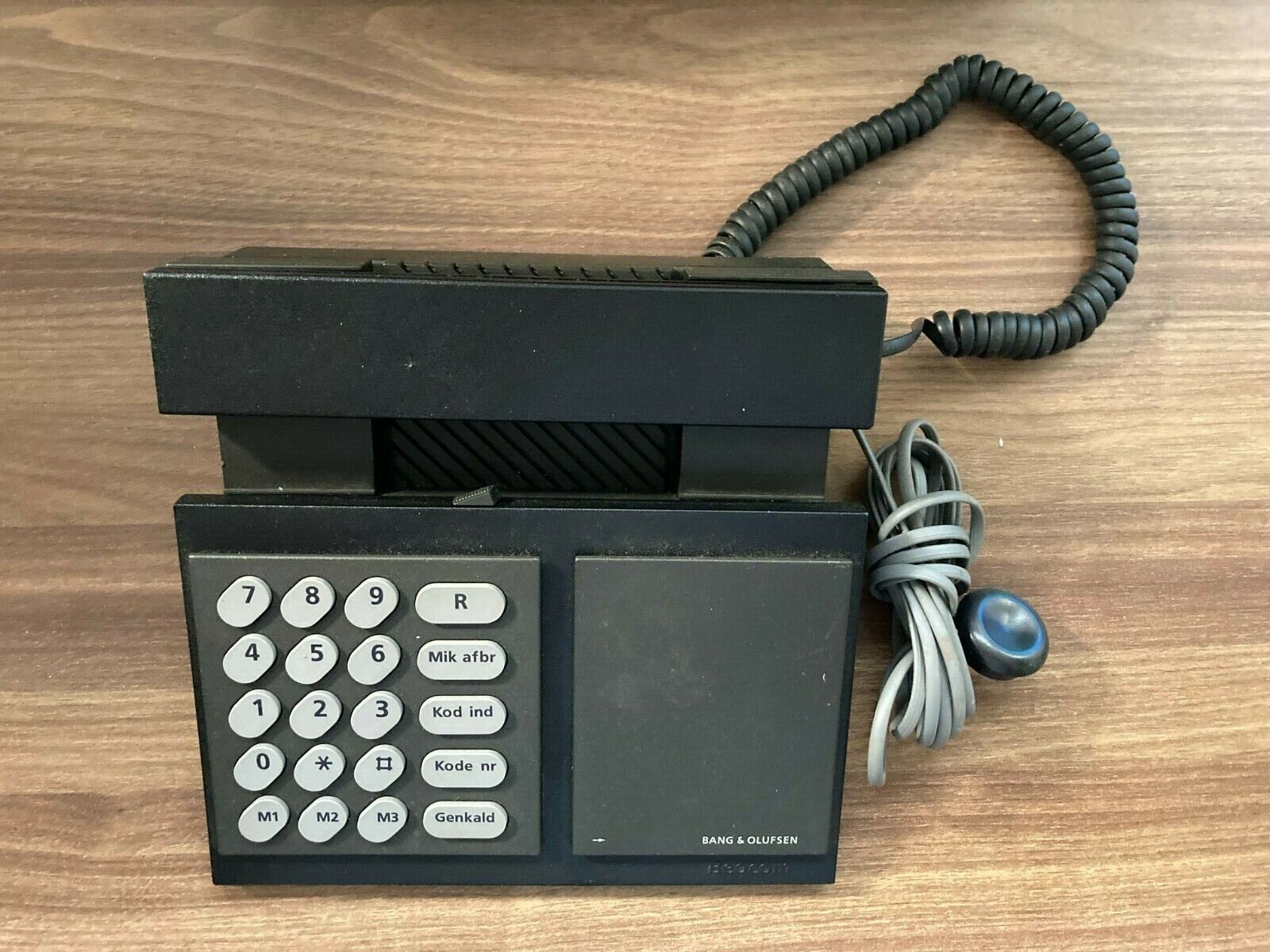 Beocom 600 BO Bang and Olufsen 1980s Black Desk Landline Phone Original