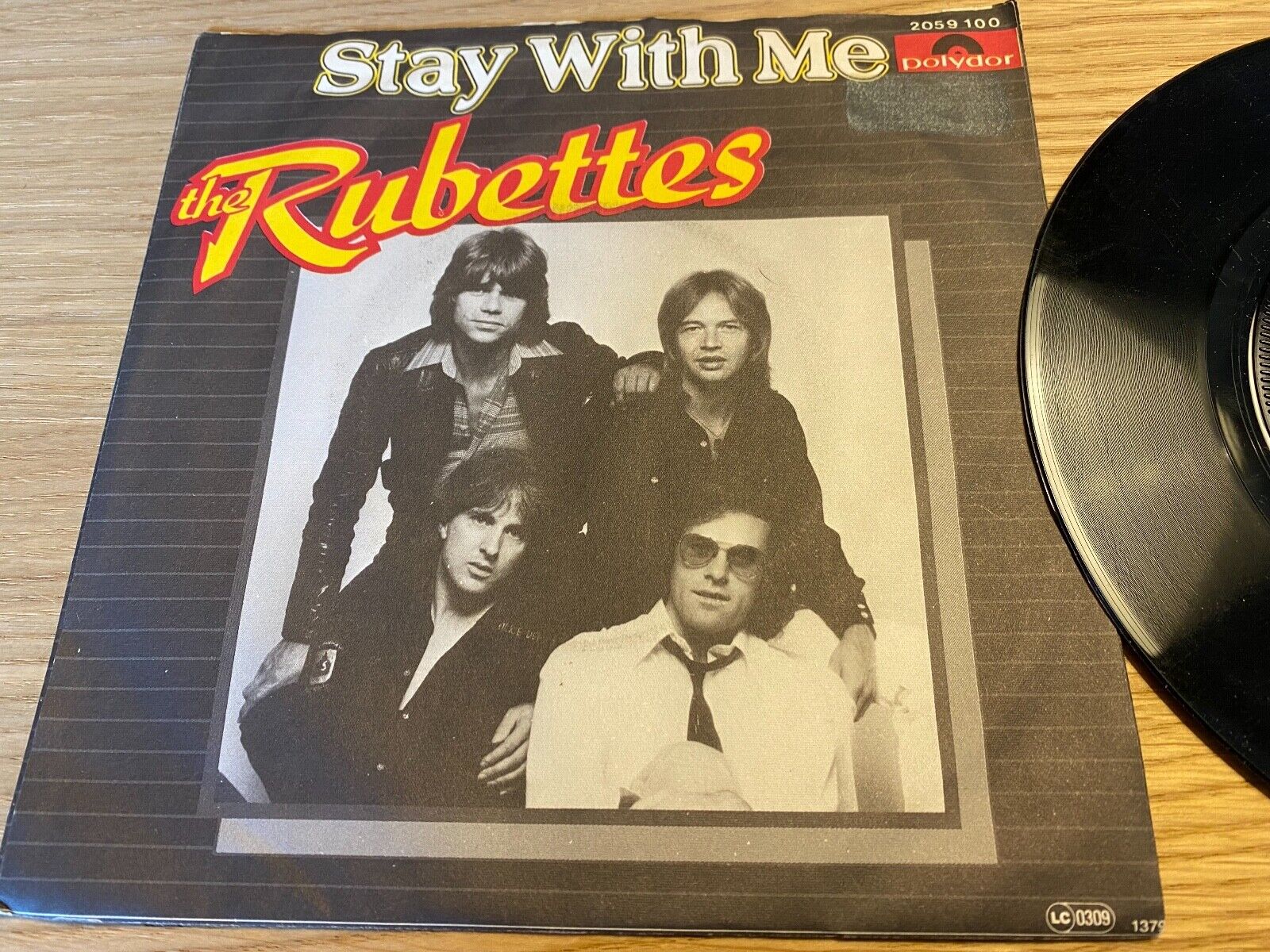 THE RUBETTES "LOLA / STAY WITH ME" 1979 W GERMAN PRESS POLYDOR RECORDS 7" VINYL