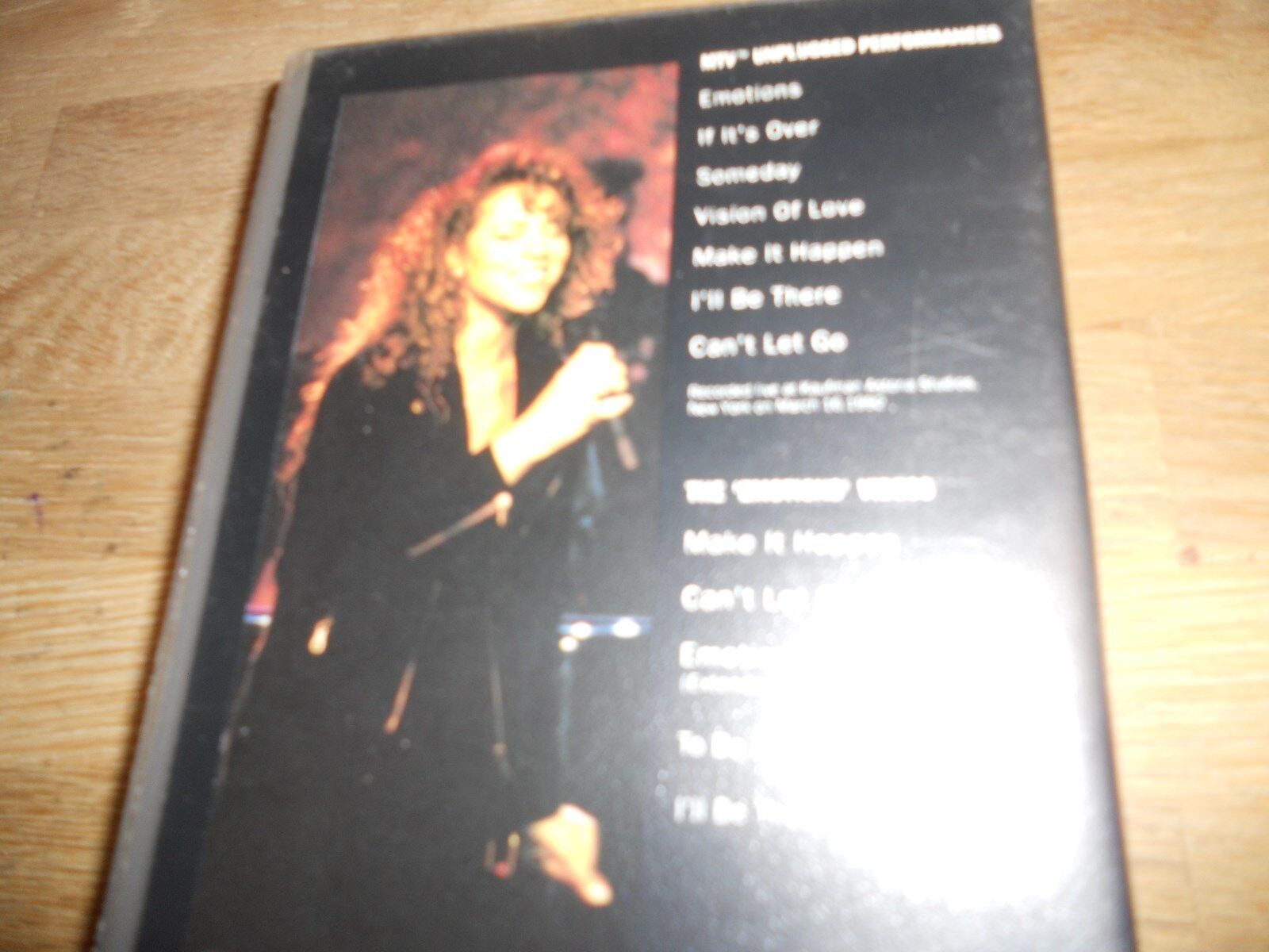 MARIAH CAREY "MTV UNPLUGGED +3" 1992 LIVE PERFORMANCE FOR MTV BEAUTIFUL COVER***