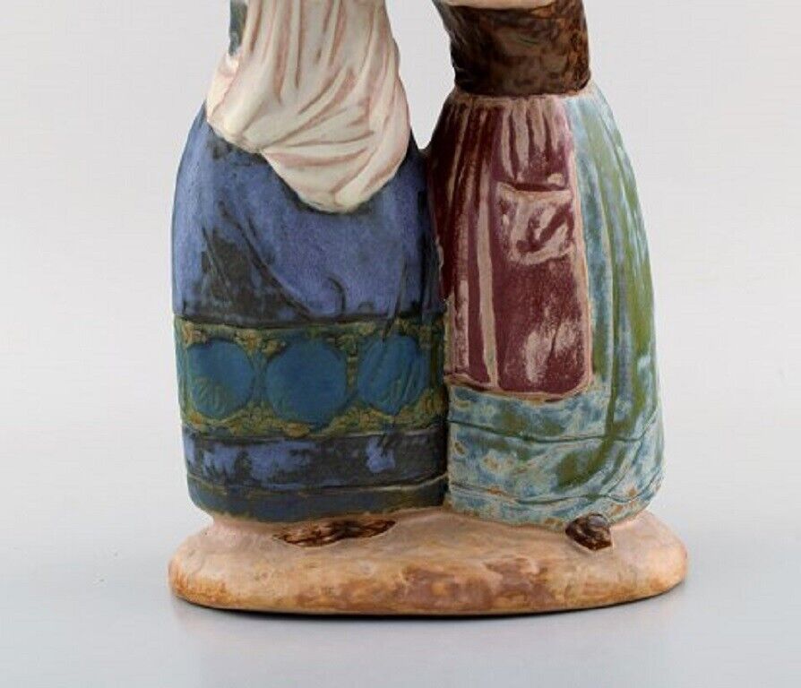 Lladro Spain Large figure in glazed ceramics Late 20th century