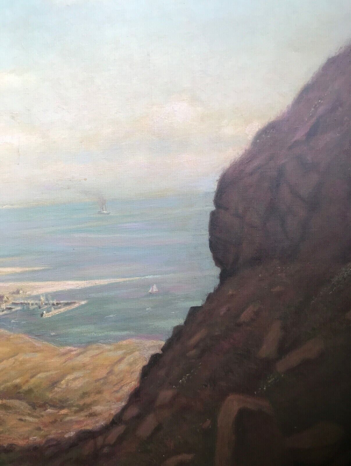 Aage Giødesen (1863-1939): VIEW OVER A BAY