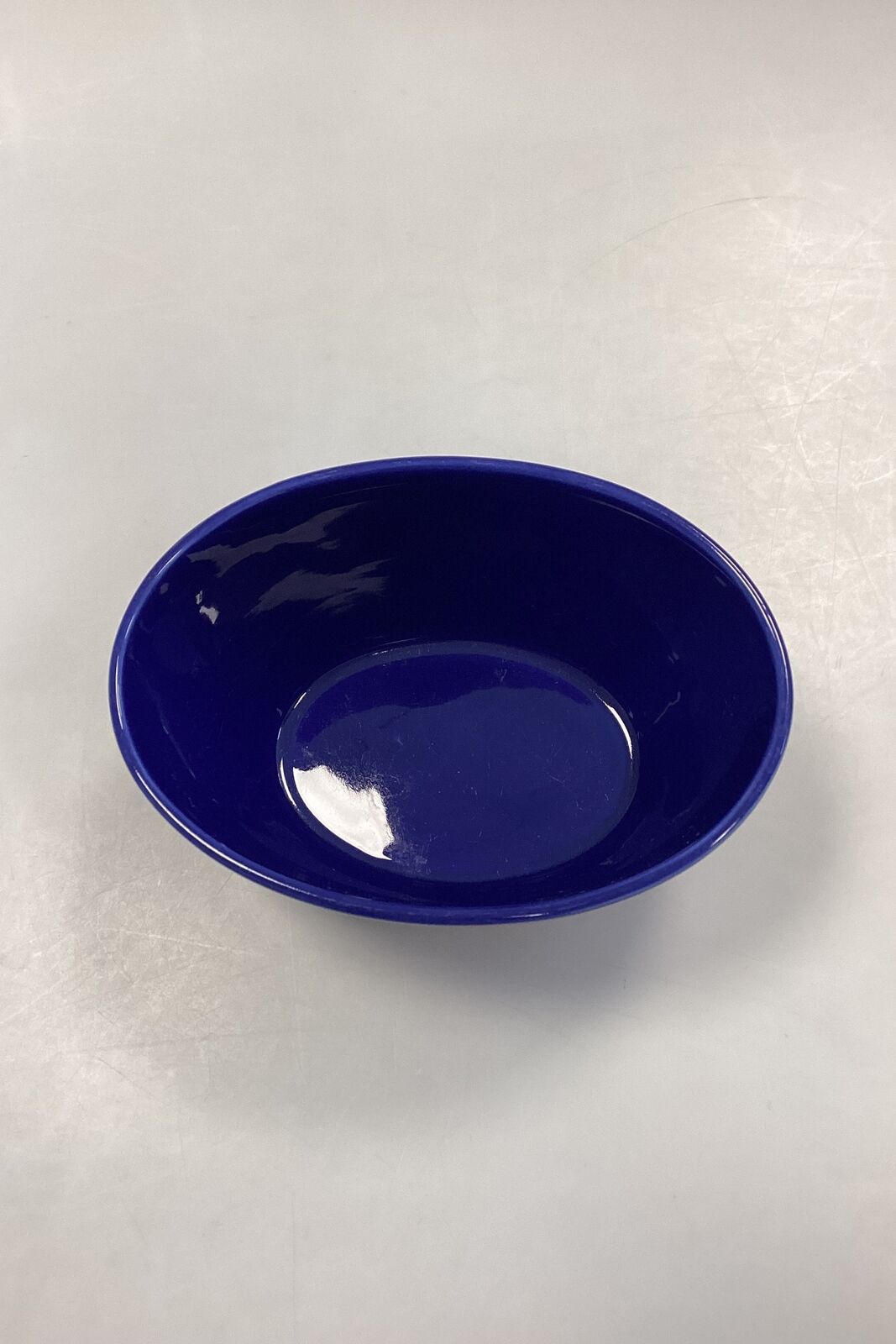 Royal Copenhagen Ursula oval Bowl in Dark Blue No 576