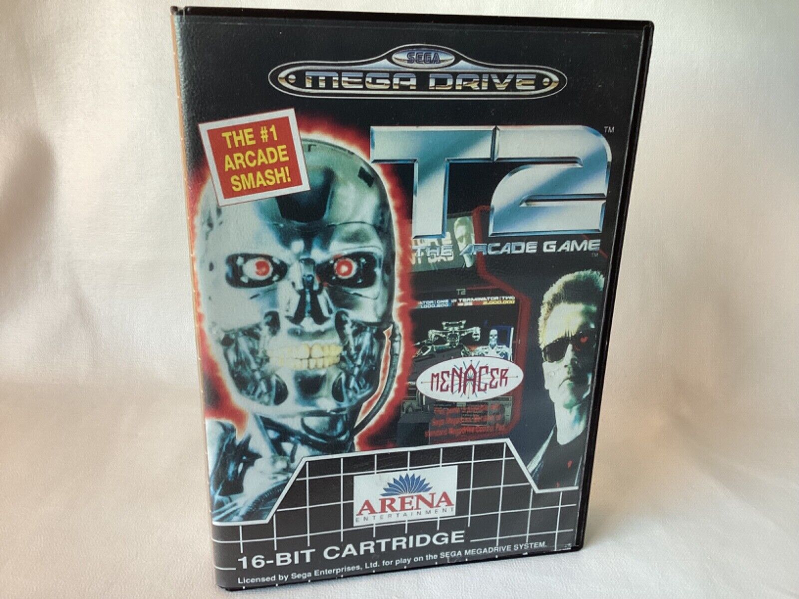 T2 / Terminator 2 SEGA Mega Drive - original box incl manual