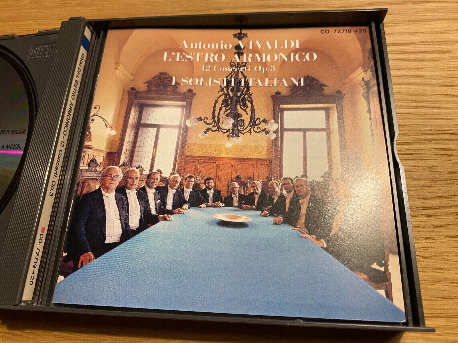 ANTONIO VIVALDI "L´ESTRO ARMONICO" 2 X CD SET 12 TRACK 1988 JAPANESE PRESS DENON