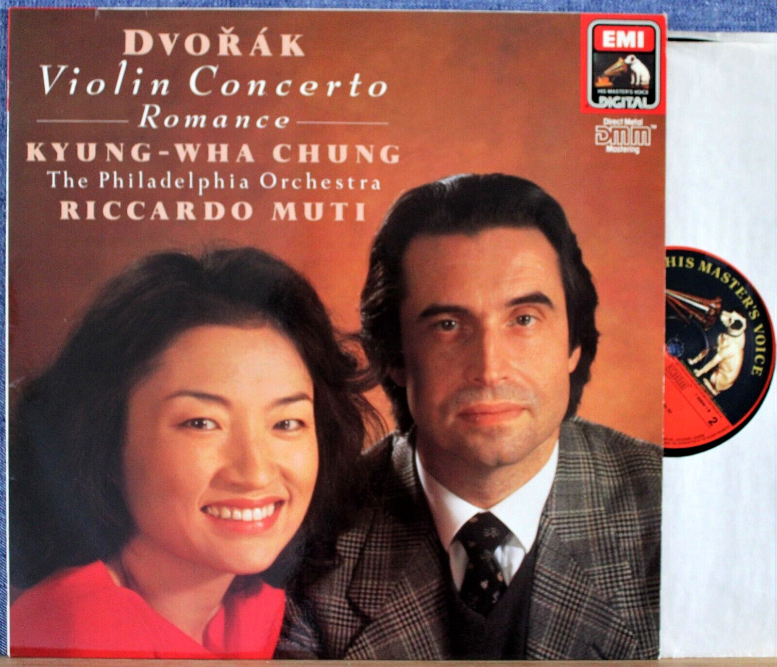 Chung; Muti Dvorak (Violin concerto; Romance) EMI 7-49858 dig NM