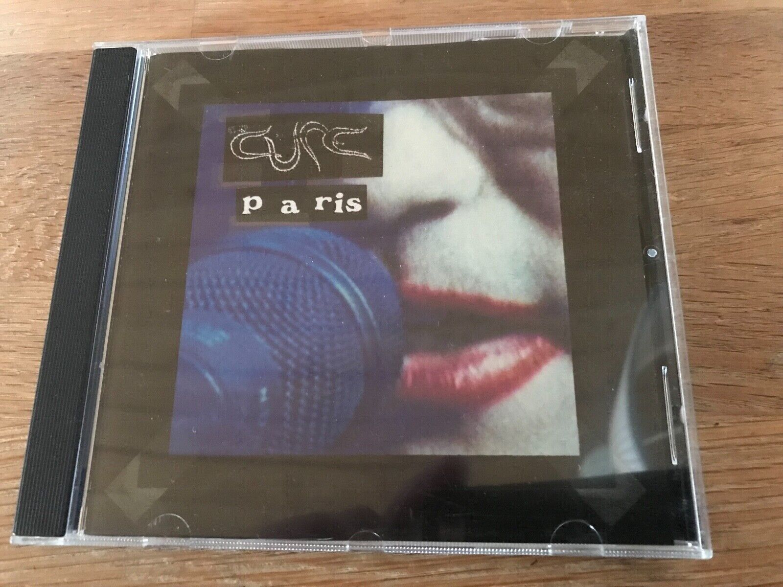 THE CURE "PARIS" 1993 FICTION RECORDS 12 LIVE TRACKS CD ALBUM FIXED 26 1 PRESS*