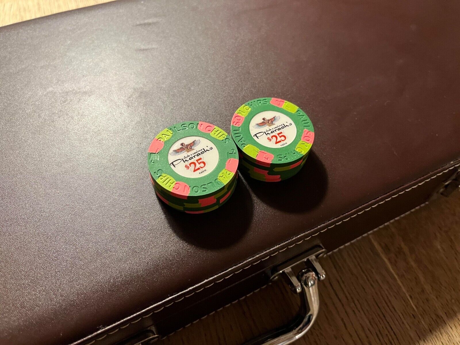 Paulson Pharaoh’s Poker Chips (10 x $25)