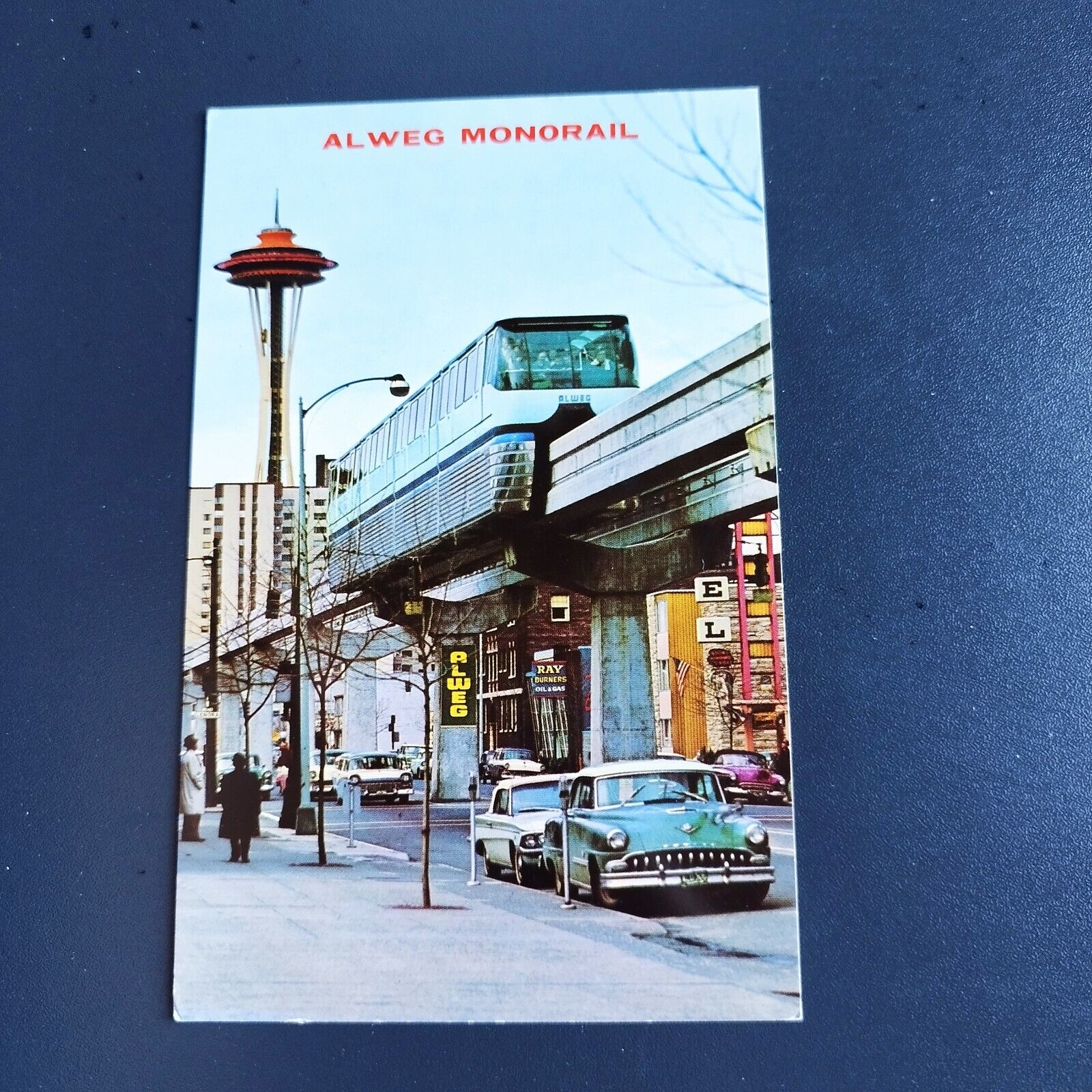 Washington Seattle The Alweg Monorail  - 1960s Unposted