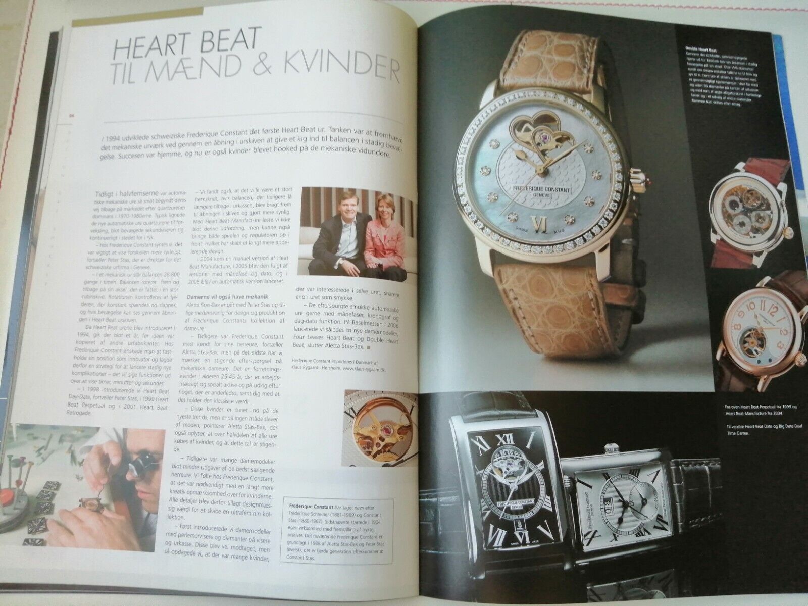 Design Watches and Jewellery Magazine Danish magazine 2006/2