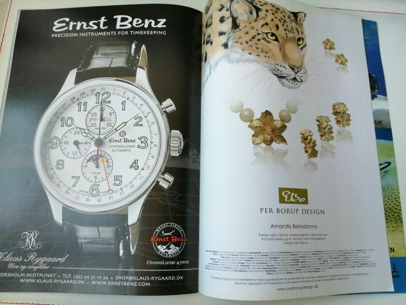 Design Watches and Jewellery Magazine Danish magazine 2006/2