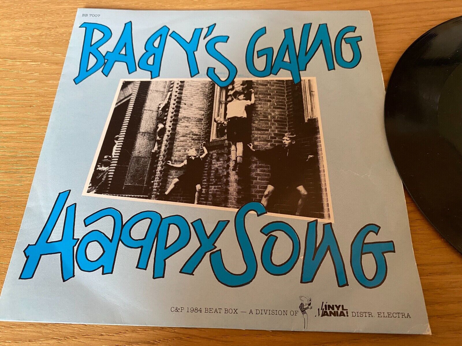 BABY´S GANG "HAPPY SONG/ICE CREAM" 1984 NCB SWEDISH PRESS SINGLE BEAT BOX ITALO*