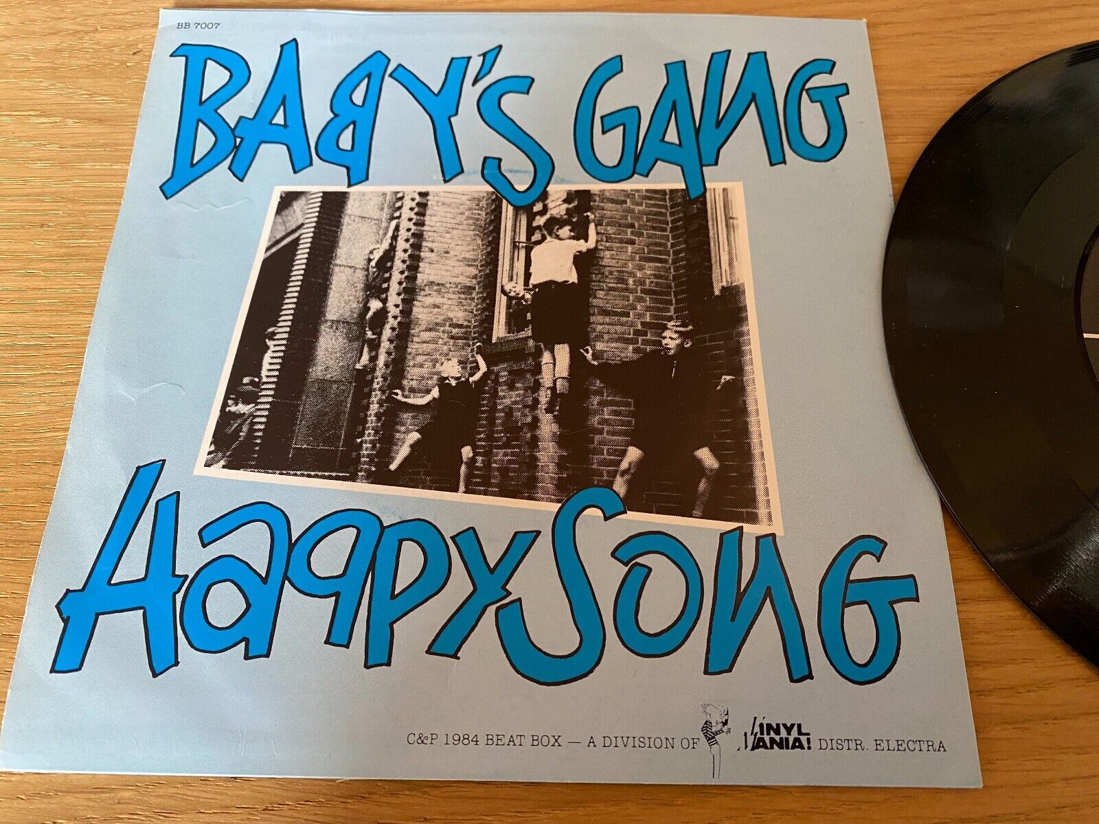 BABY´S GANG "HAPPY SONG/ICE CREAM" 1984 NCB SWEDISH PRESS SINGLE BEAT BOX ITALO*