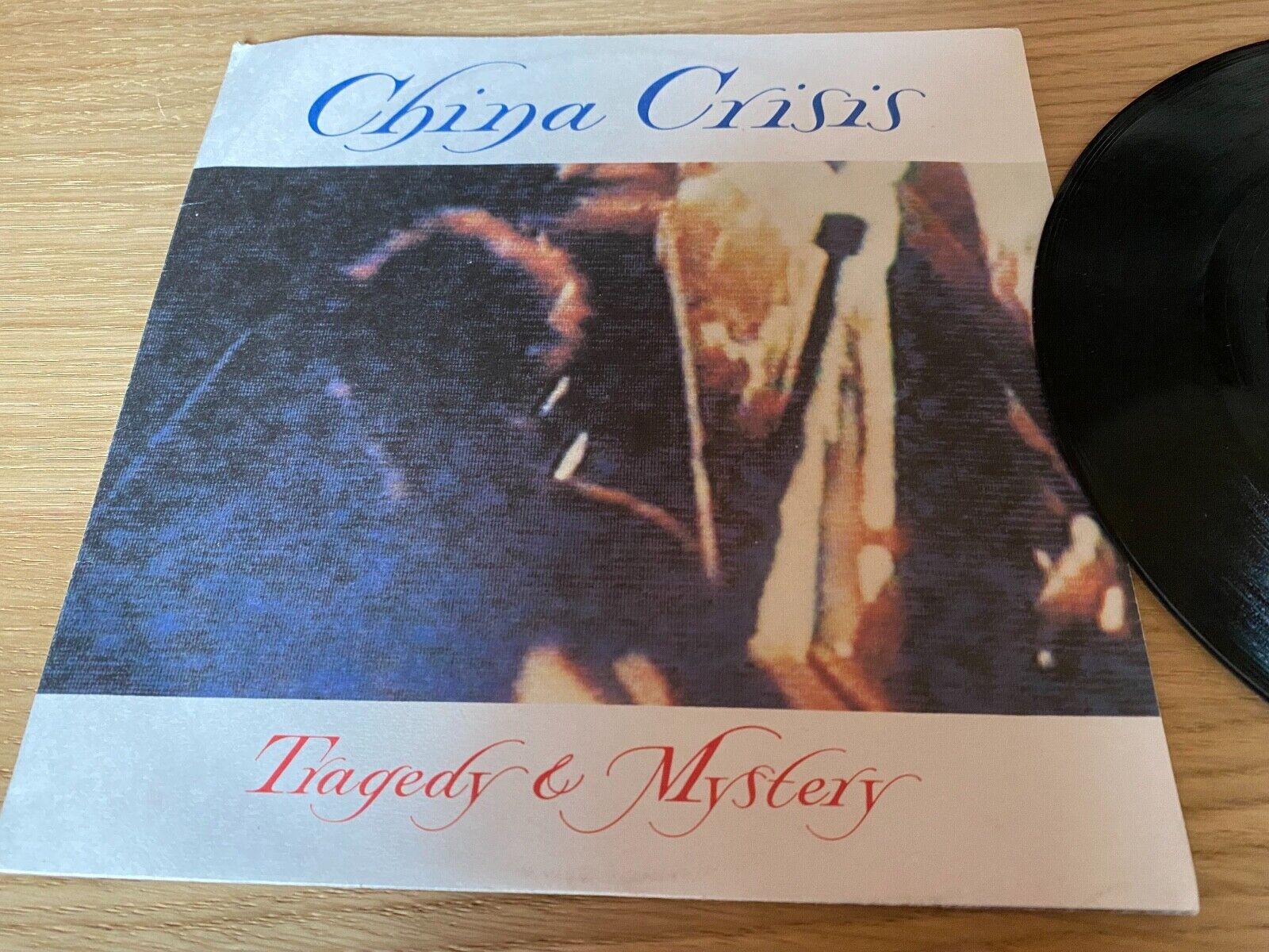 CHINA CRISIS "TRAGEDY AMD MYSTERY" 1985 VIRGIN Records UK PRESS 1 PRESSING 7¨