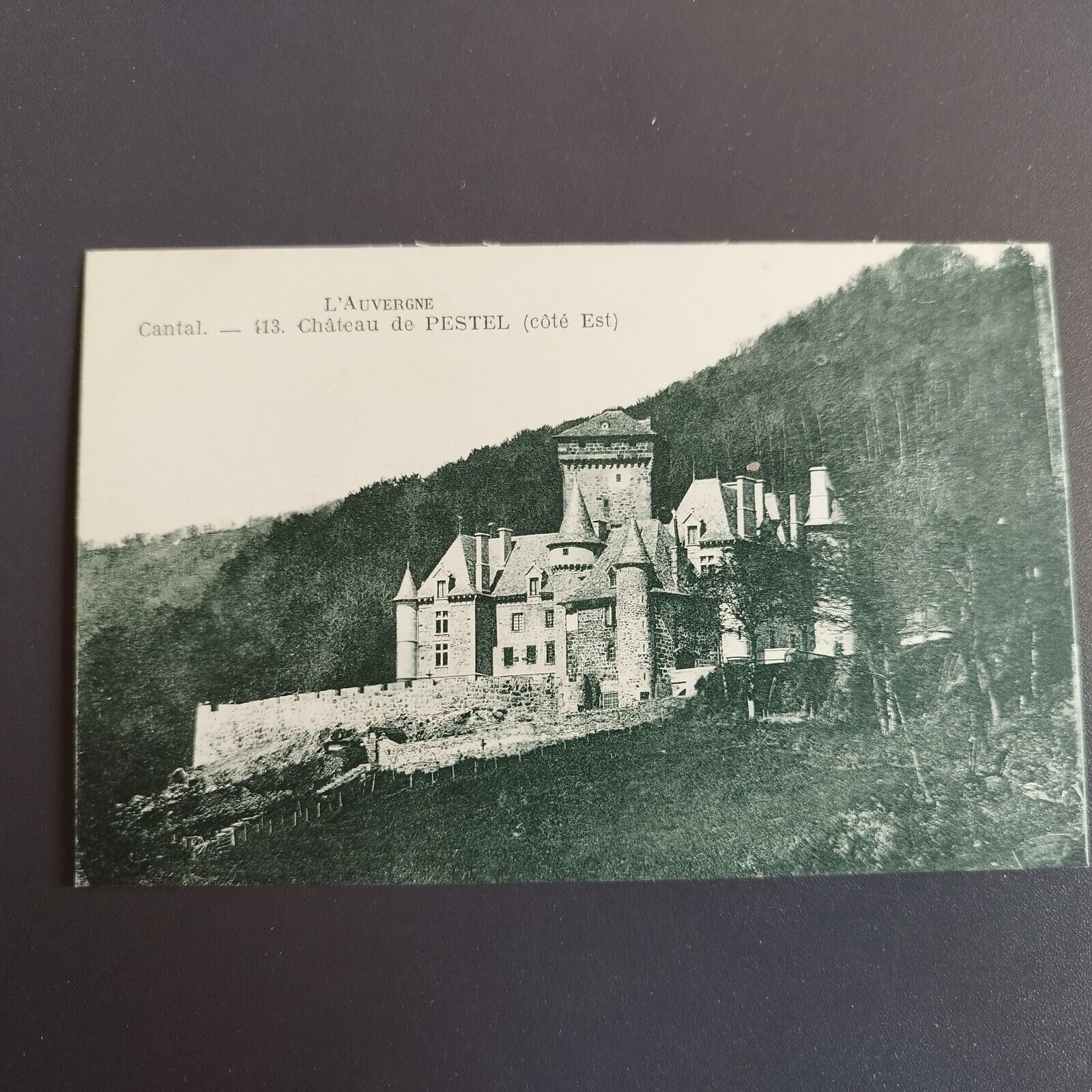 France-L'Auvergne-Cantal-413-Château de Pestel- 1910s