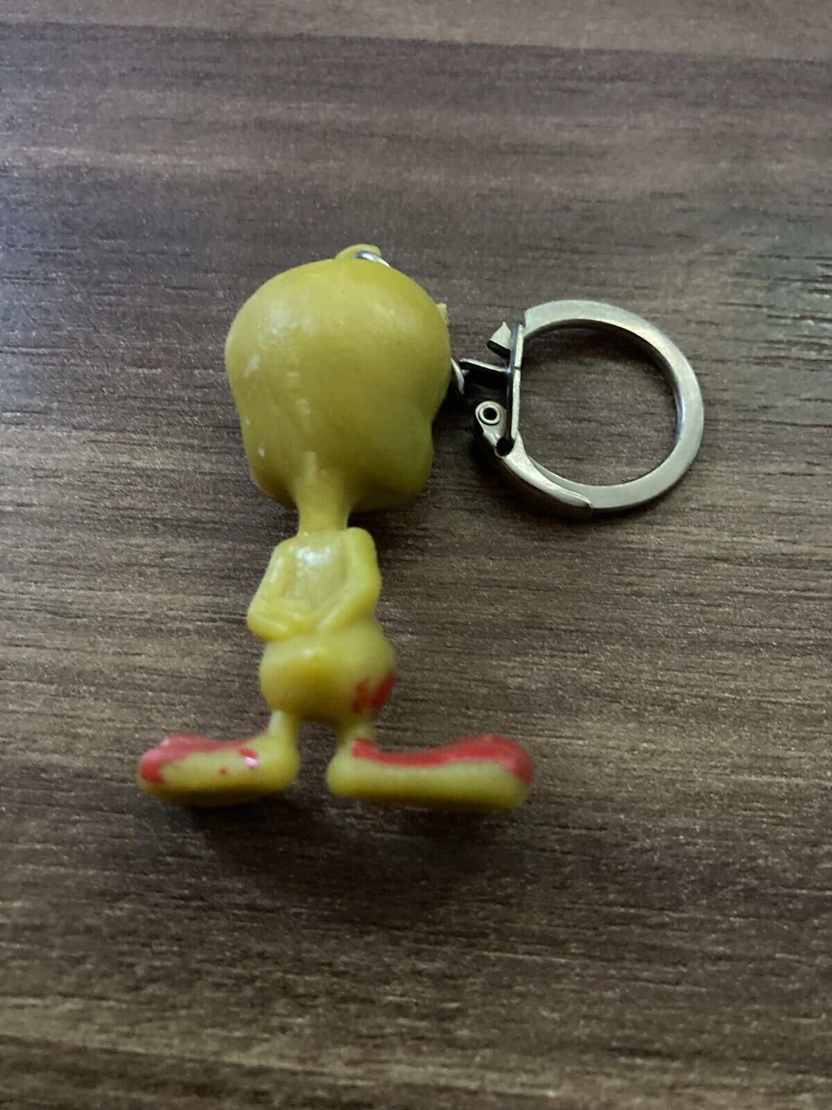 Vintage Tweety Bird Keychain - Retro Cartoon Character Collectible