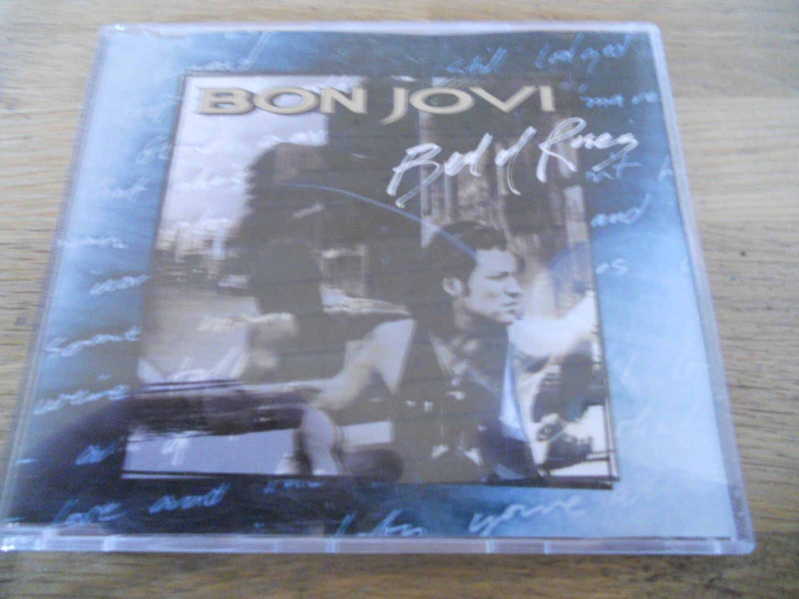 BON JOVI BED OF ROSES 4 TRACKS 1993 CD SINGLE 3 LIVE TRACKS USED MERCURY RECORDS