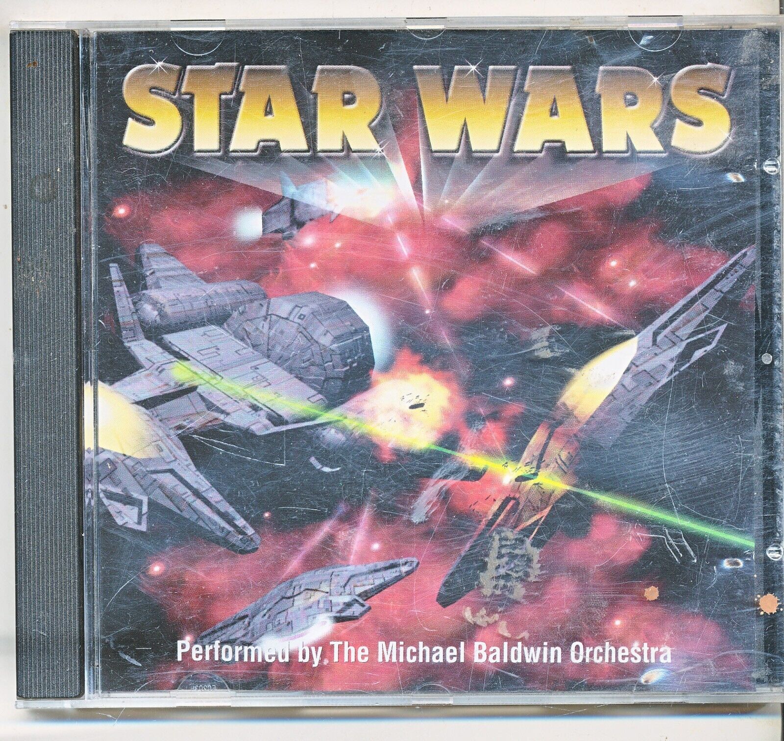 CD -  STAR WARS SOUND TRACK - PERFORMED BY THE MICHAEL BALDWIN ORCHESTRA