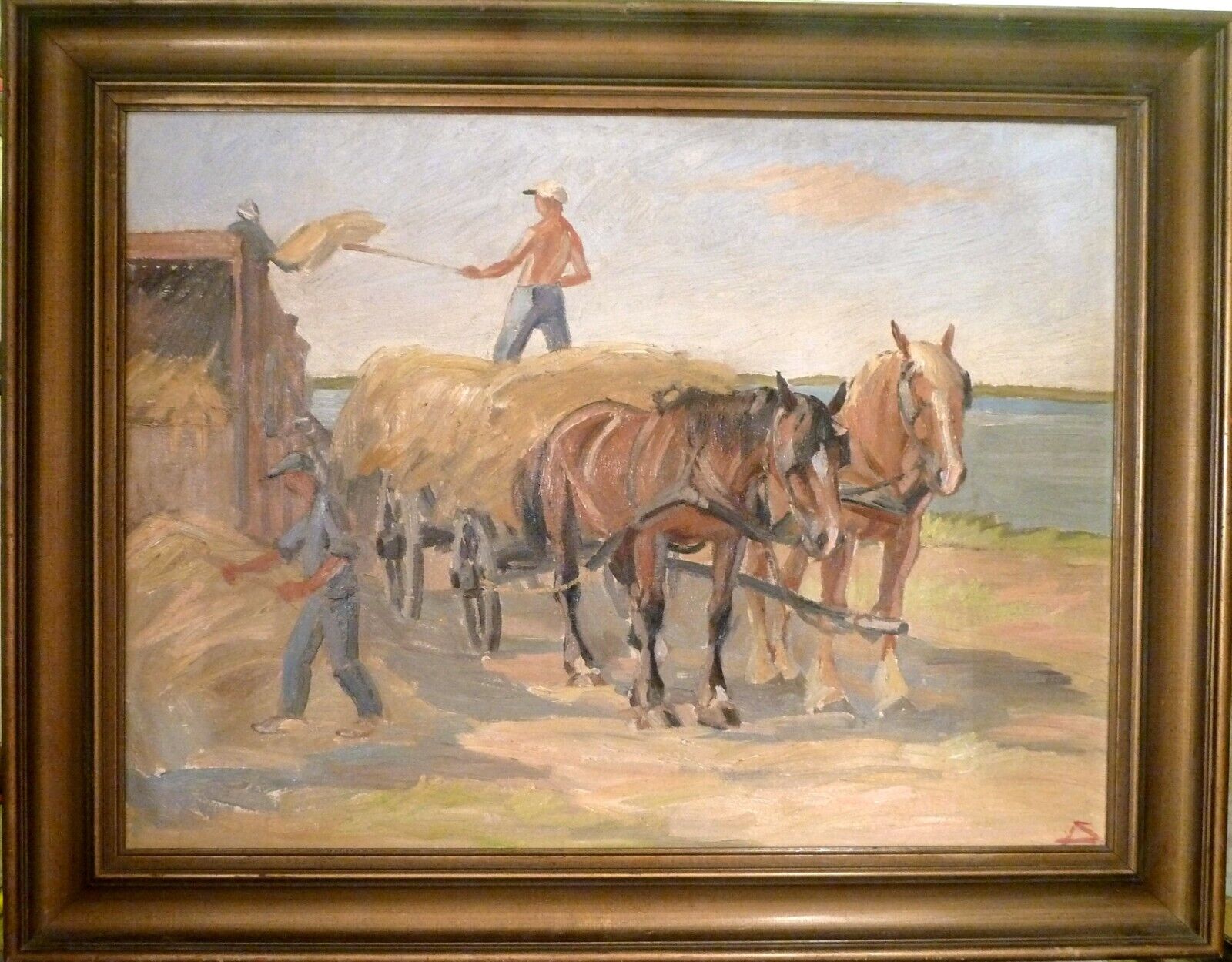 ALBERT SVENDSEN! FARMERS HARVESTING