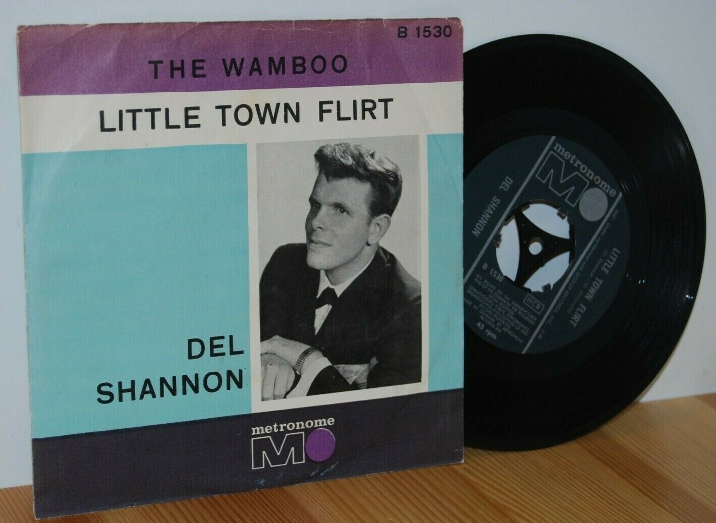 DEL SHANNON The Wamboo PS Picture Sleeve 45