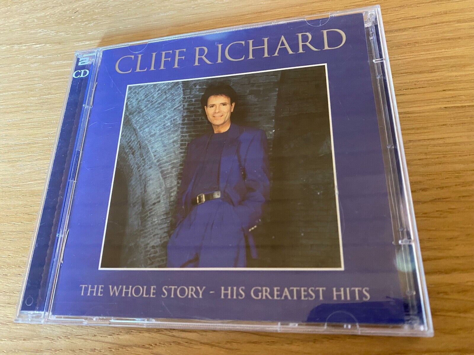 CLIFF RICHARD "THE WHOLE STORY- HIS GREATEST HITS" 2 X CD SET 2000 EMI RECORDS