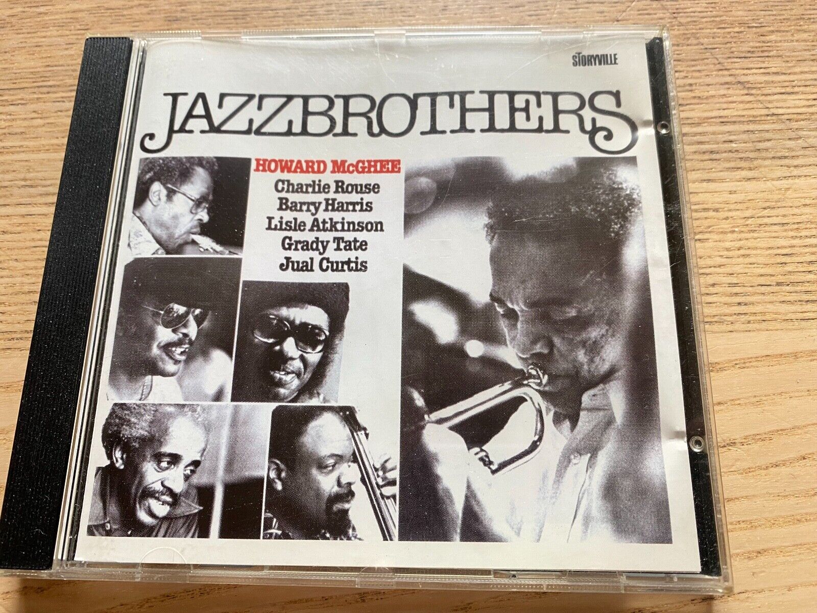 HOWARD MCGHEE CHARLIE ROUSE "JAZZBROTHERS" 1998 CD ALBUM STORYVILLE RECORDS JAZZ