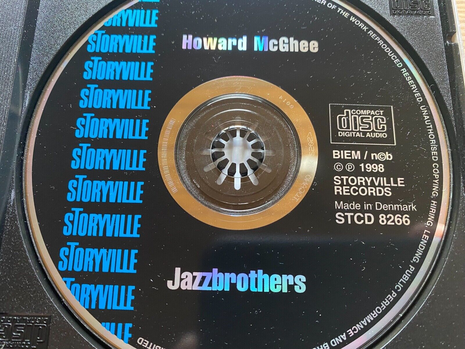 HOWARD MCGHEE CHARLIE ROUSE "JAZZBROTHERS" 1998 CD ALBUM STORYVILLE RECORDS JAZZ