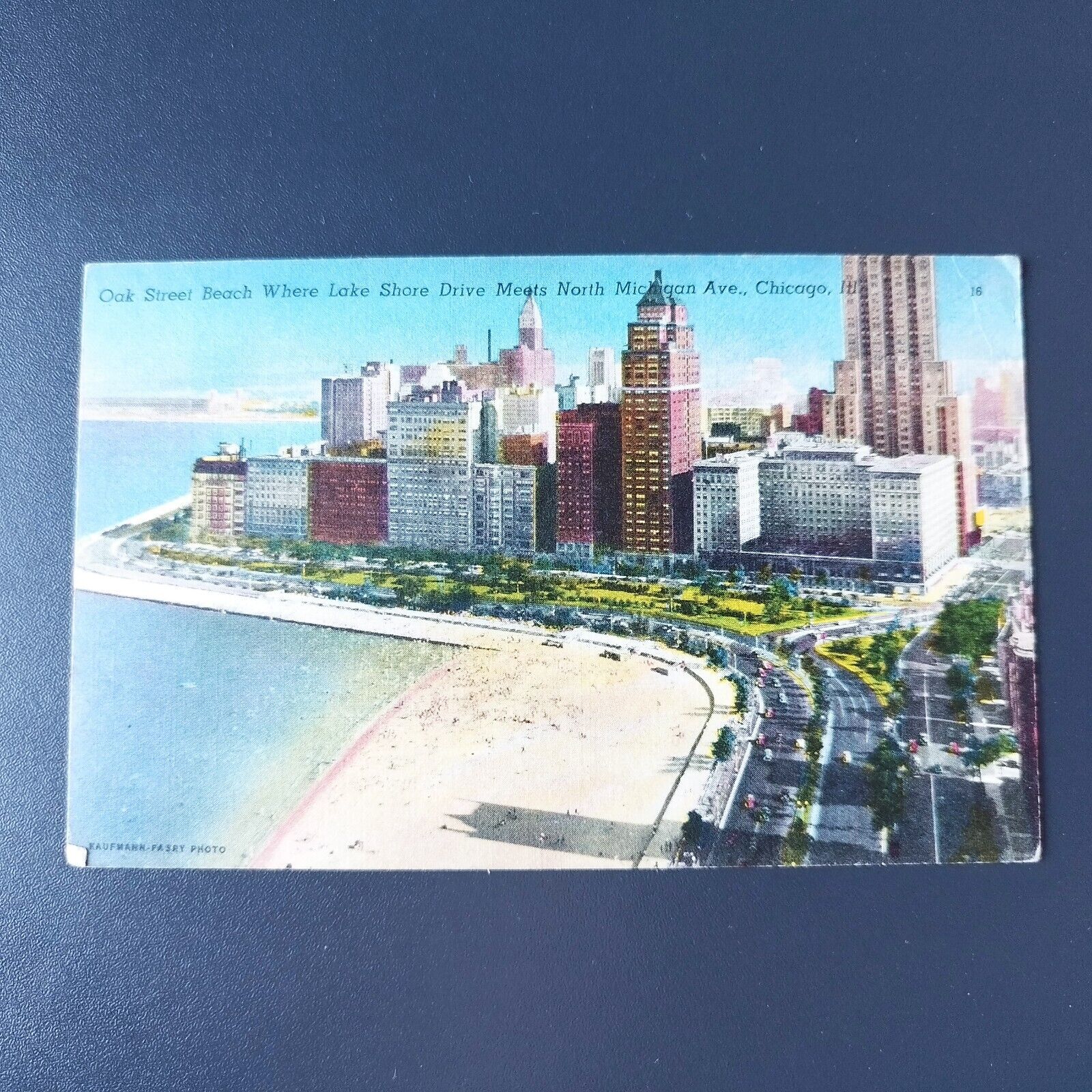 Chicago Oak Street Beach Where Lake Shore Drive Meets North Michigan Ave