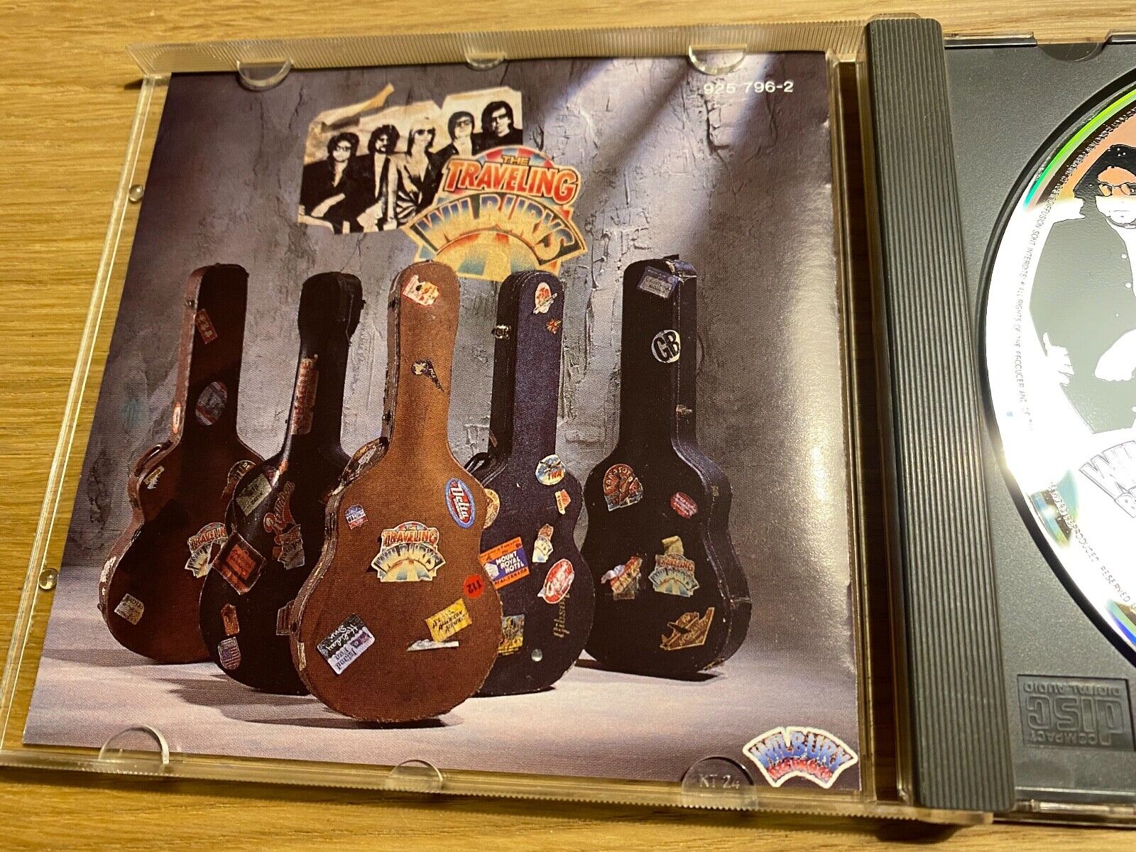 THE TRAVELLING WILBURYS "VOLUME ONE" 1988 CD ALBUM 10 TRACK GERMAN PRESSING RARE