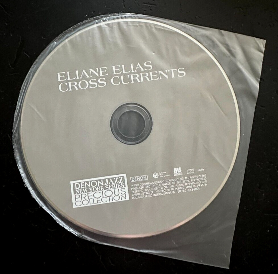 ELAINE ELIAS ''CROSS CURRENTS'' - MINI LP JAPAN CD - PETER ERSKINE / EDDIE GOMEZ