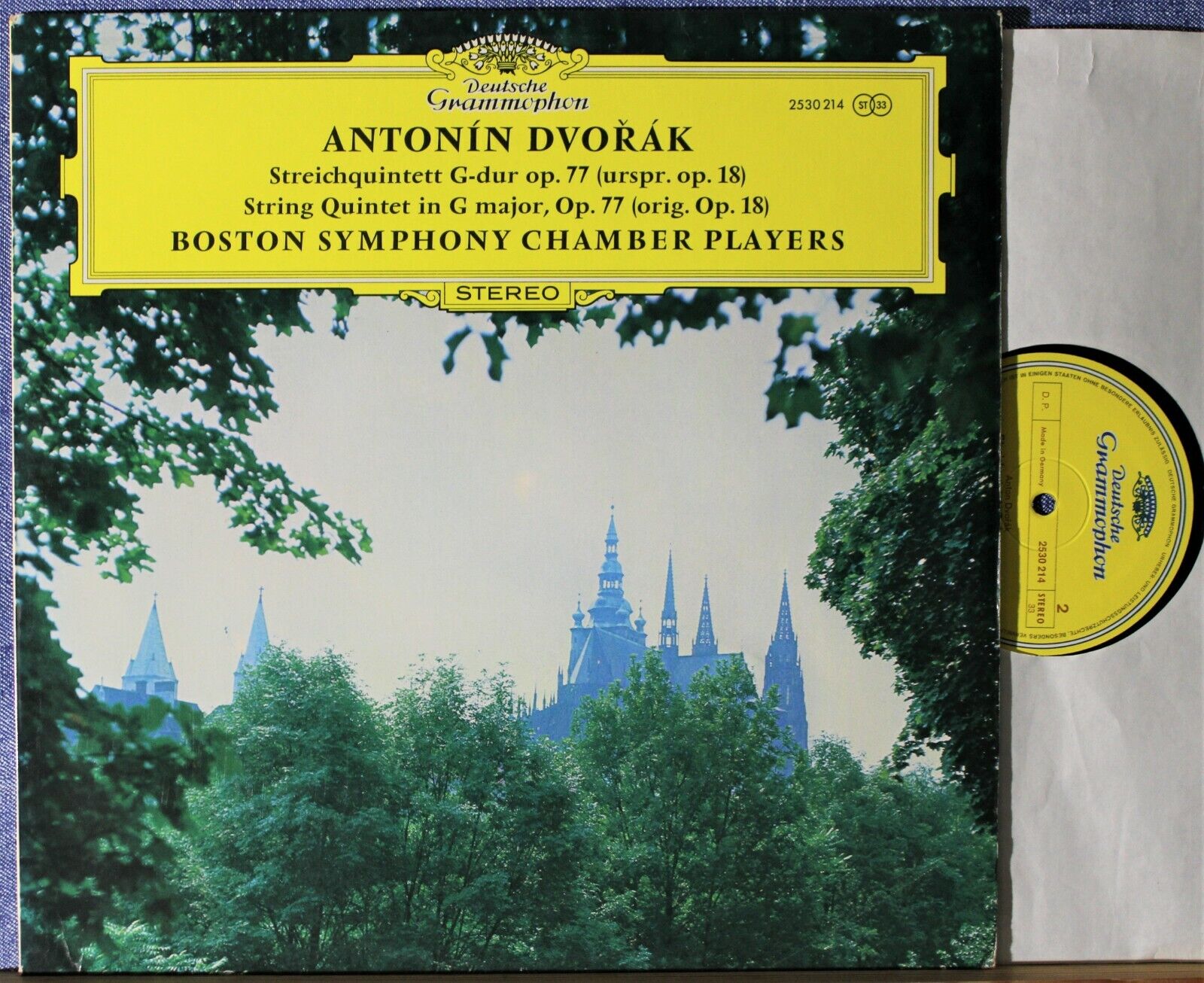 Boston Symphony Chamber Players Dvorak (String quintets) DGG 2530 214 NM