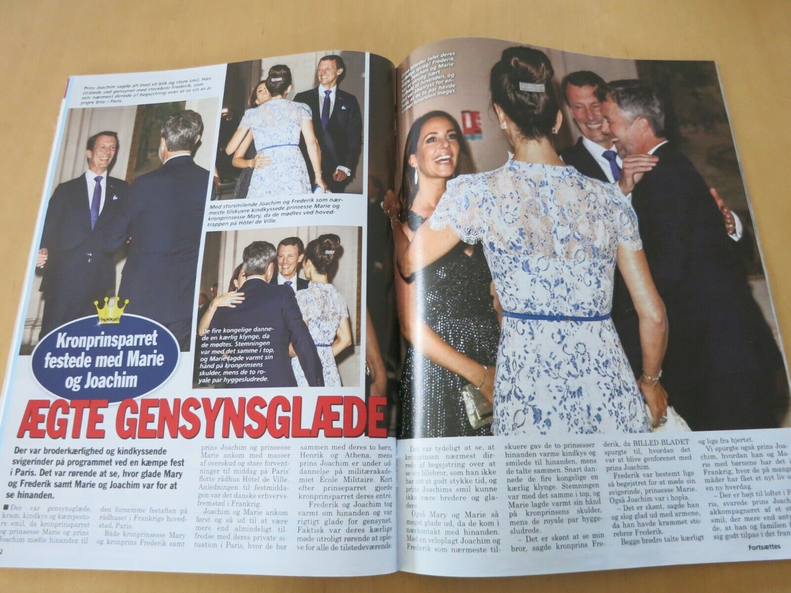 Danish Magazine Royal PRINCESS MARY FREDERIK Queen Maxima BENEDIKTE Nikolai AB34