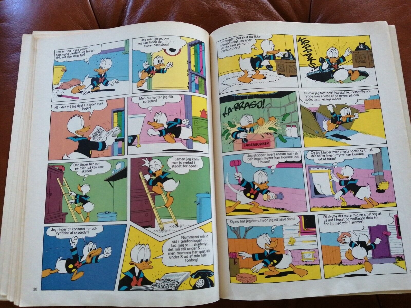 Denmarkcomic book"ANDERS AND som Havemand" Donald DuckNo 15-1981